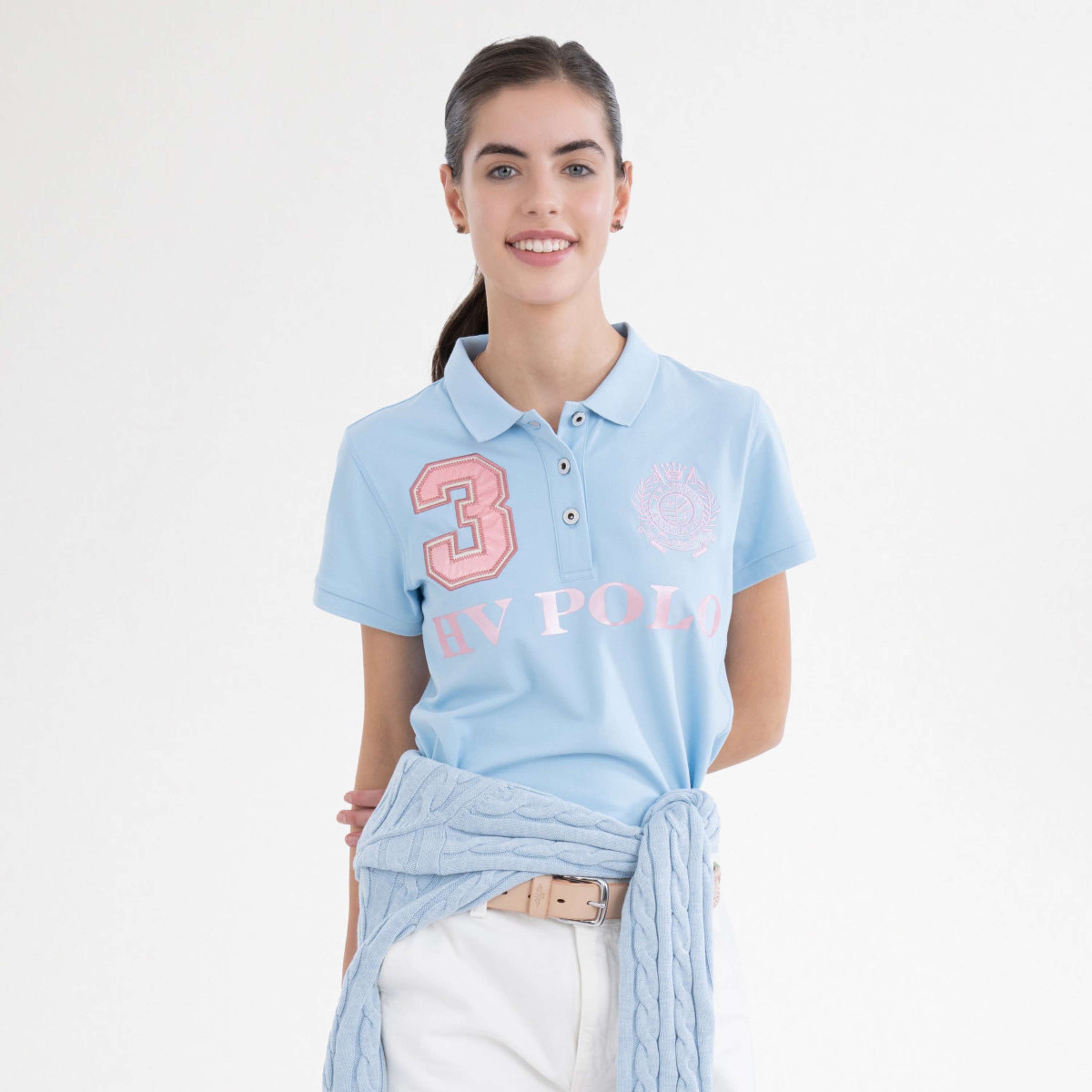 HV Polo Polo Shirt Favouritas EQ Powder Blue HV Polo Polo Shirt Favouritas EQ Powder Blue