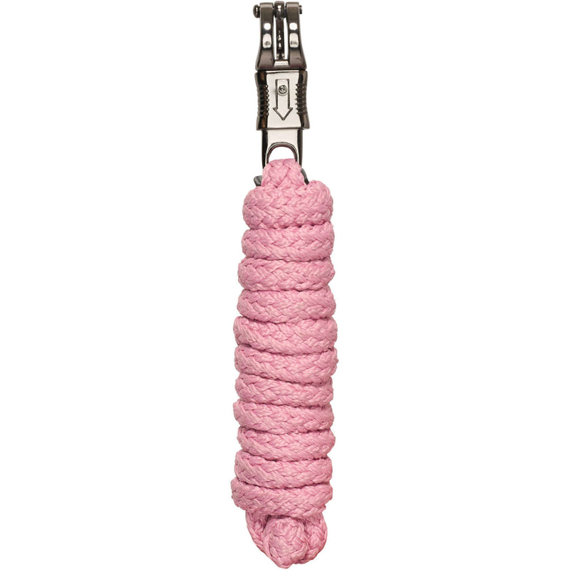 HV Polo Lead Rope HVPNena with a Panic Snap Pretty Pink