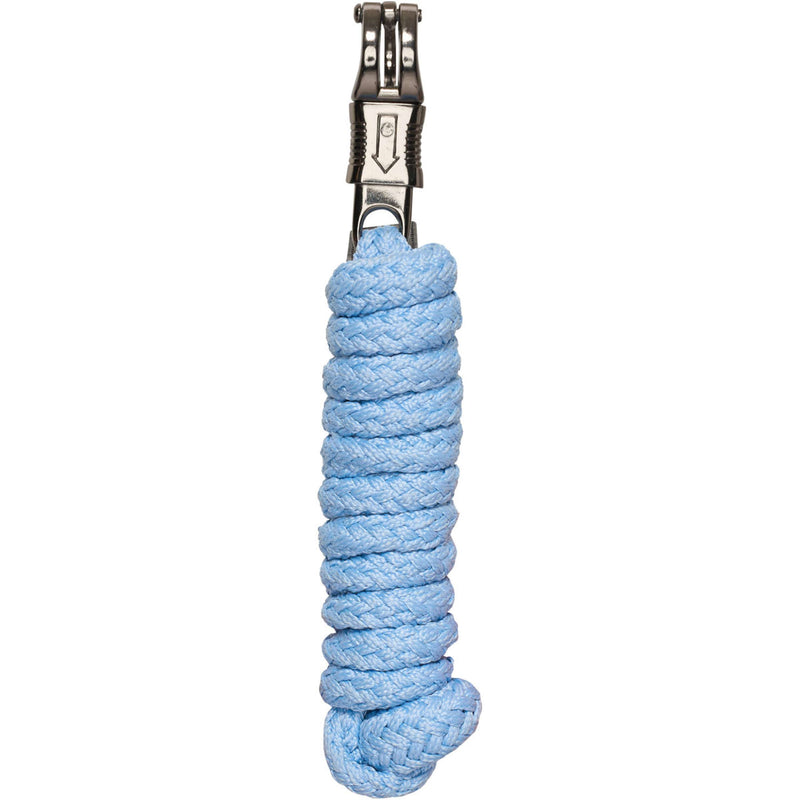 HV Polo Lead Rope HVPNena with a Panic Snap Powder Blue