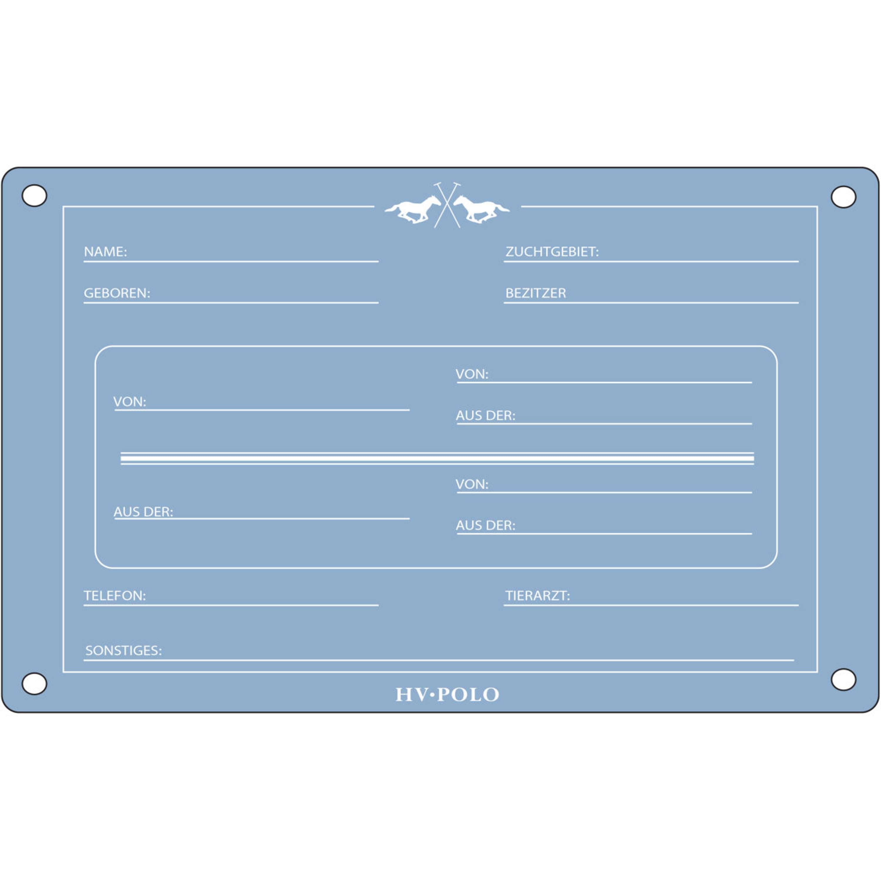 HV Polo Stable Board HVPPolo German Powder Blue
