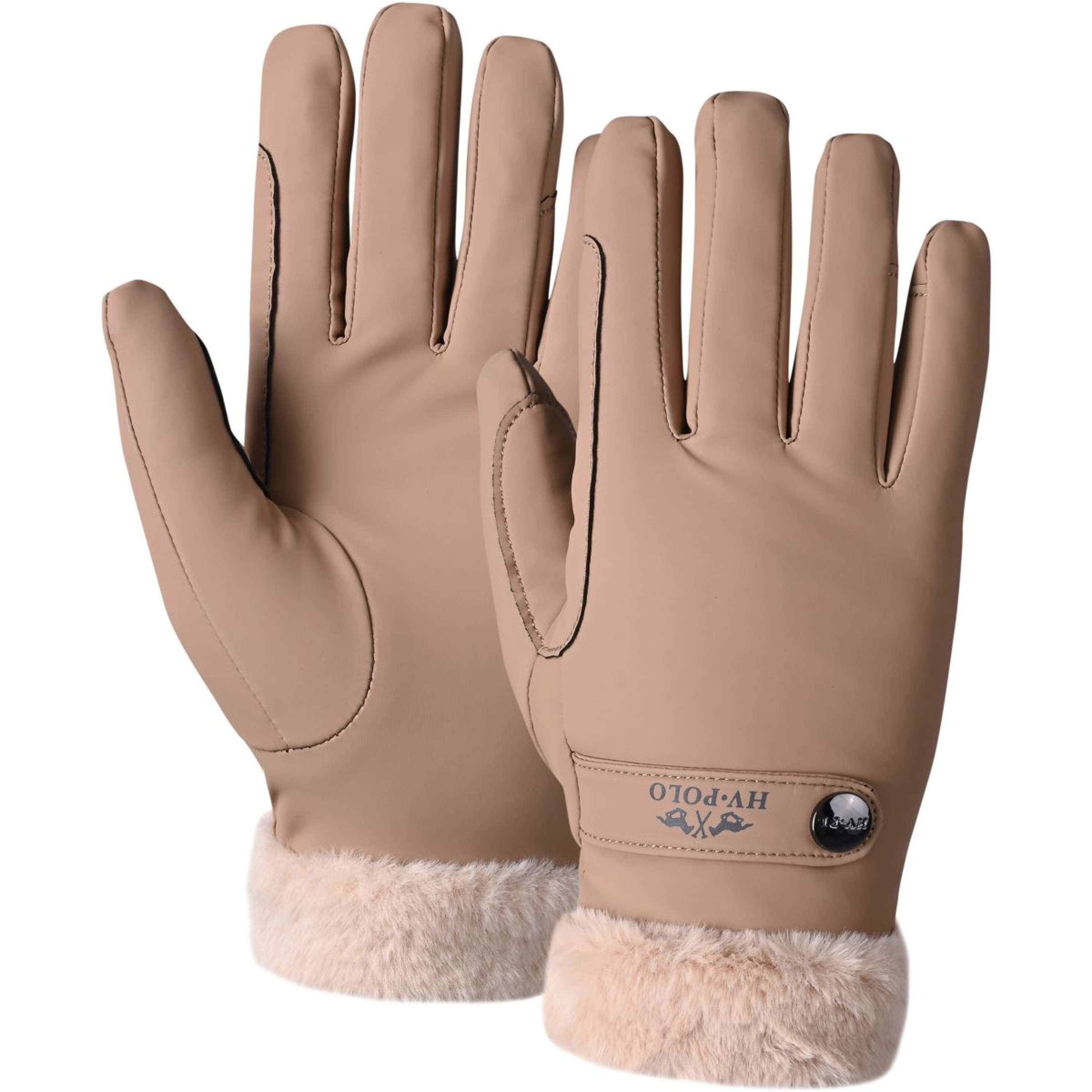 HV Polo Gloves HVPGarnet Straw