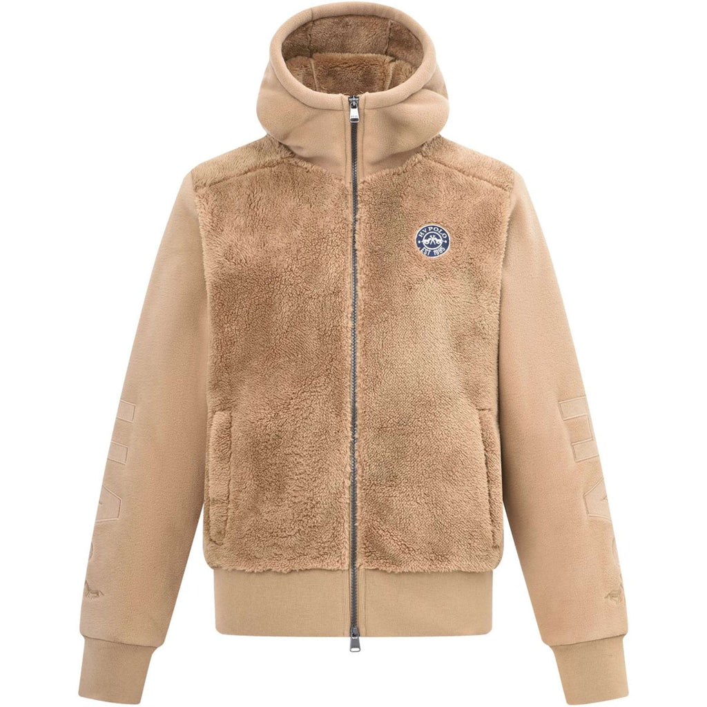 HV Polo Zip-Hoodie HVPRoyce Camel