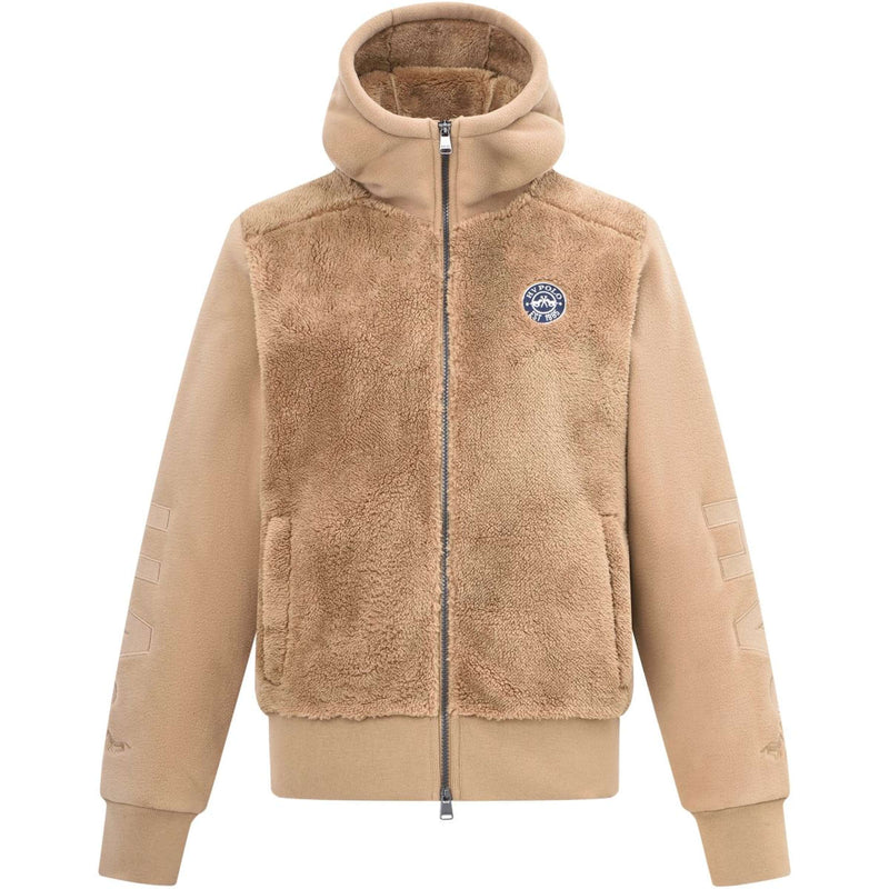 HV Polo Zip-Hoodie HVPRoyce Camel