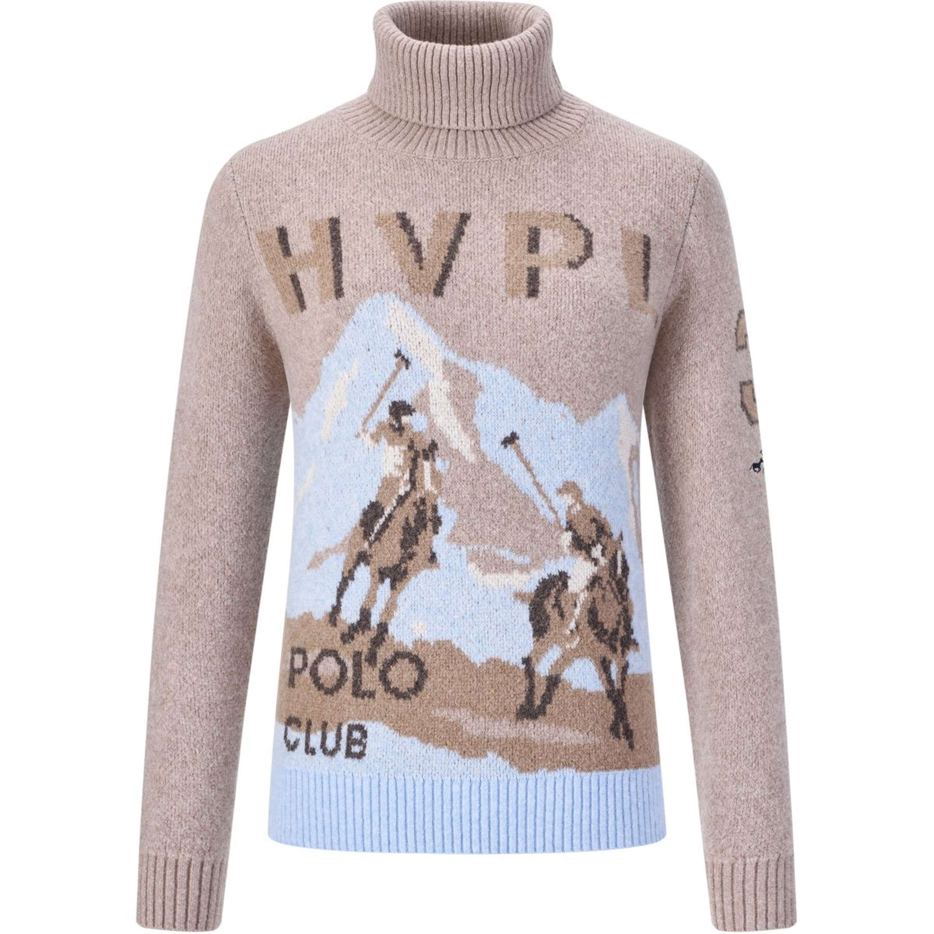 HV Polo Turtleneck Sweater HVPHarper Natural