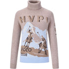 HV Polo Turtleneck Sweater HVPHarper Natural