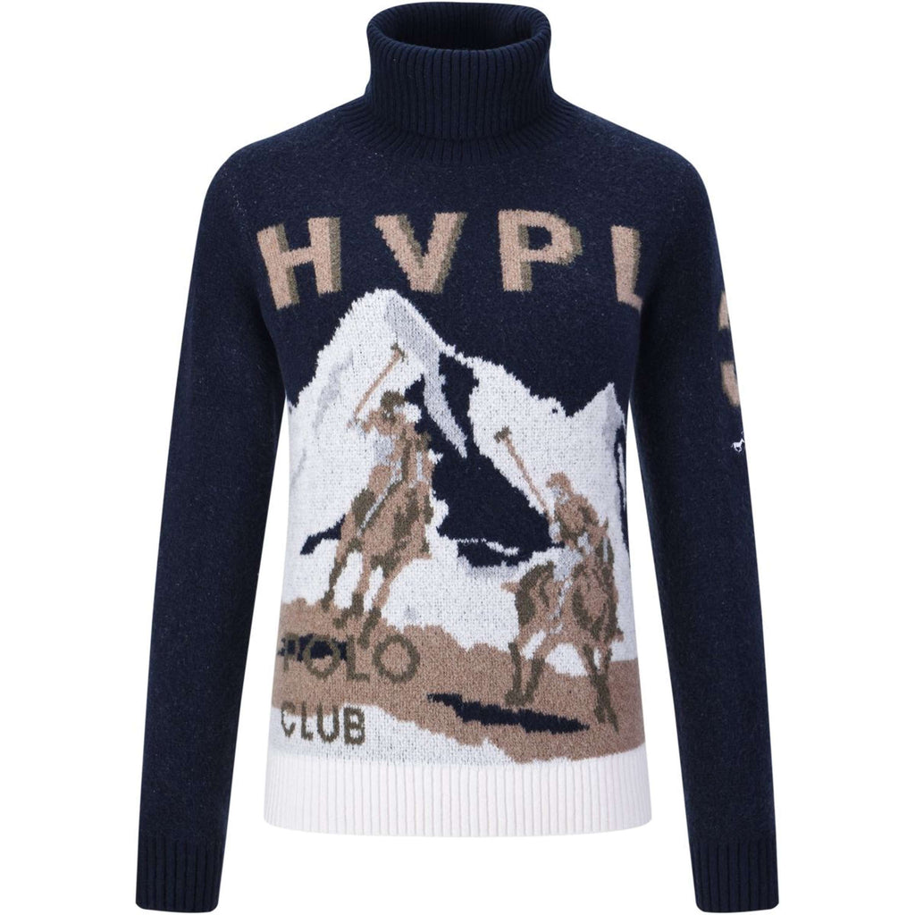 HV Polo Turtleneck Sweater HVPHarper Navy