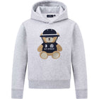 HV Polo Hoodie HVPTeddy Children Grey Heather