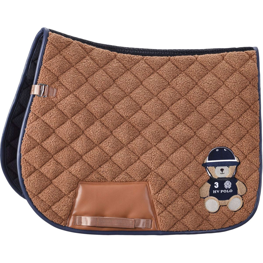 HV Polo Saddlepad HVPPolo teddy General Purpose Camel