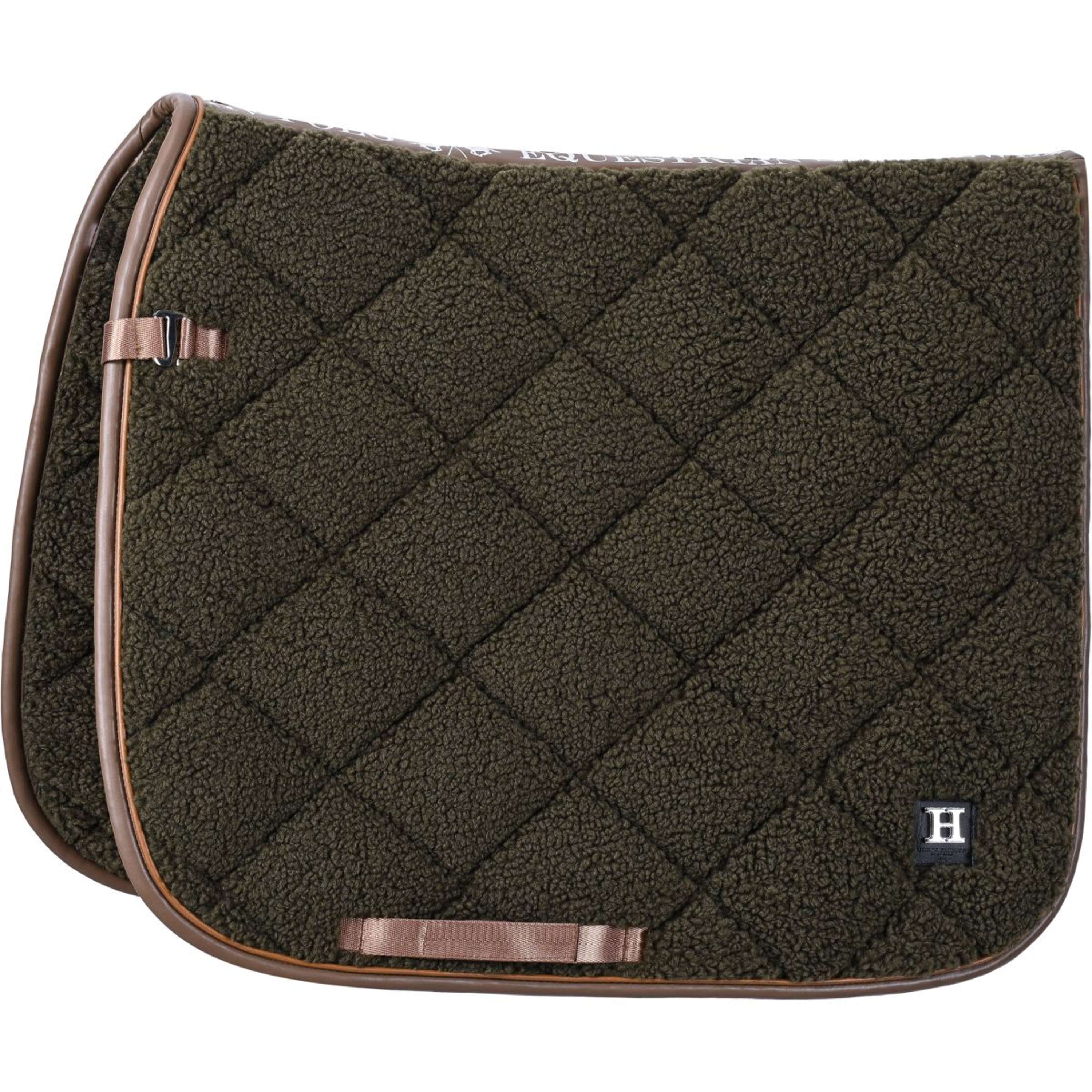 HV Polo Saddlepad HVPLisa Dressage Forest Green