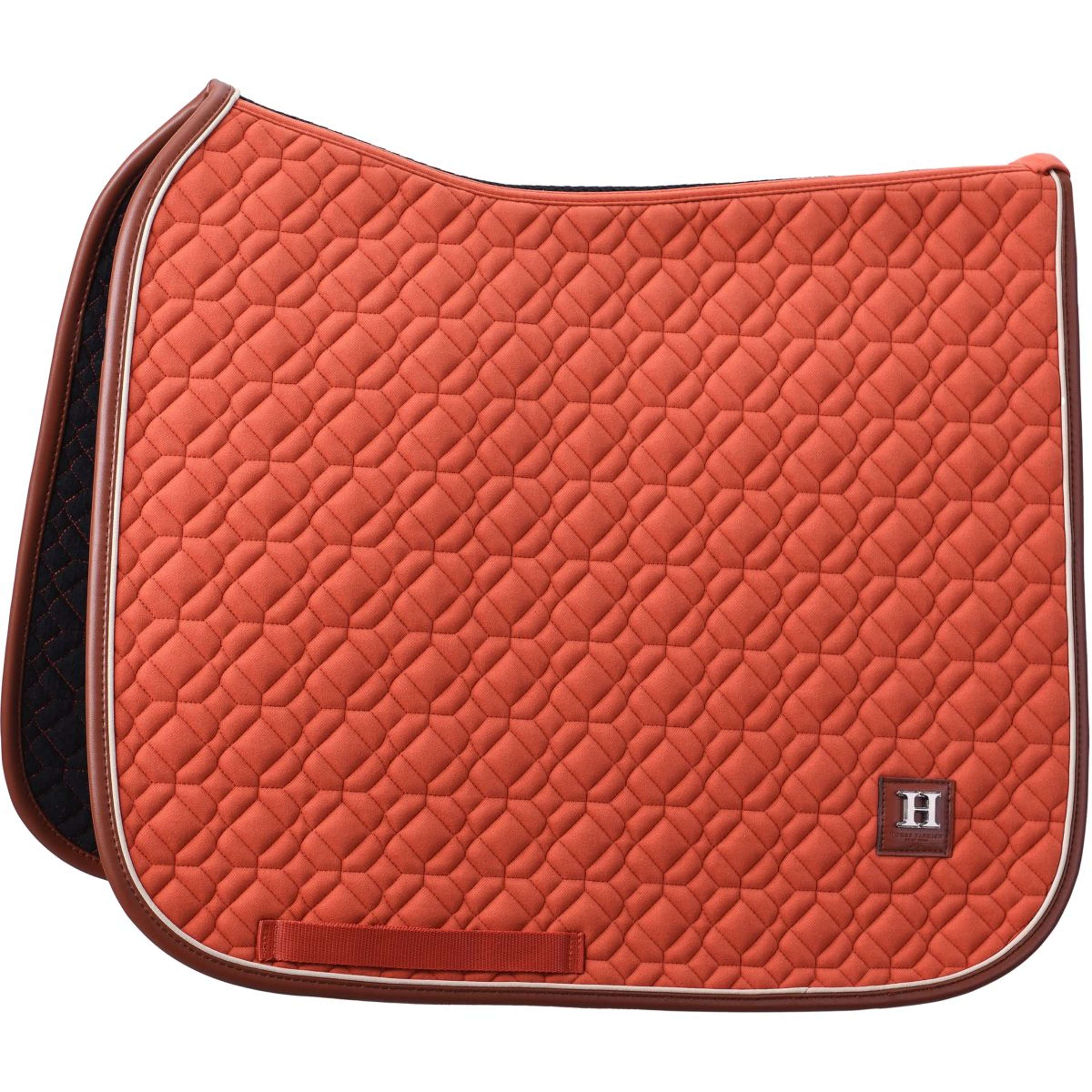 HV Polo Saddlepad HVPLuxi Dressage Pumpkin