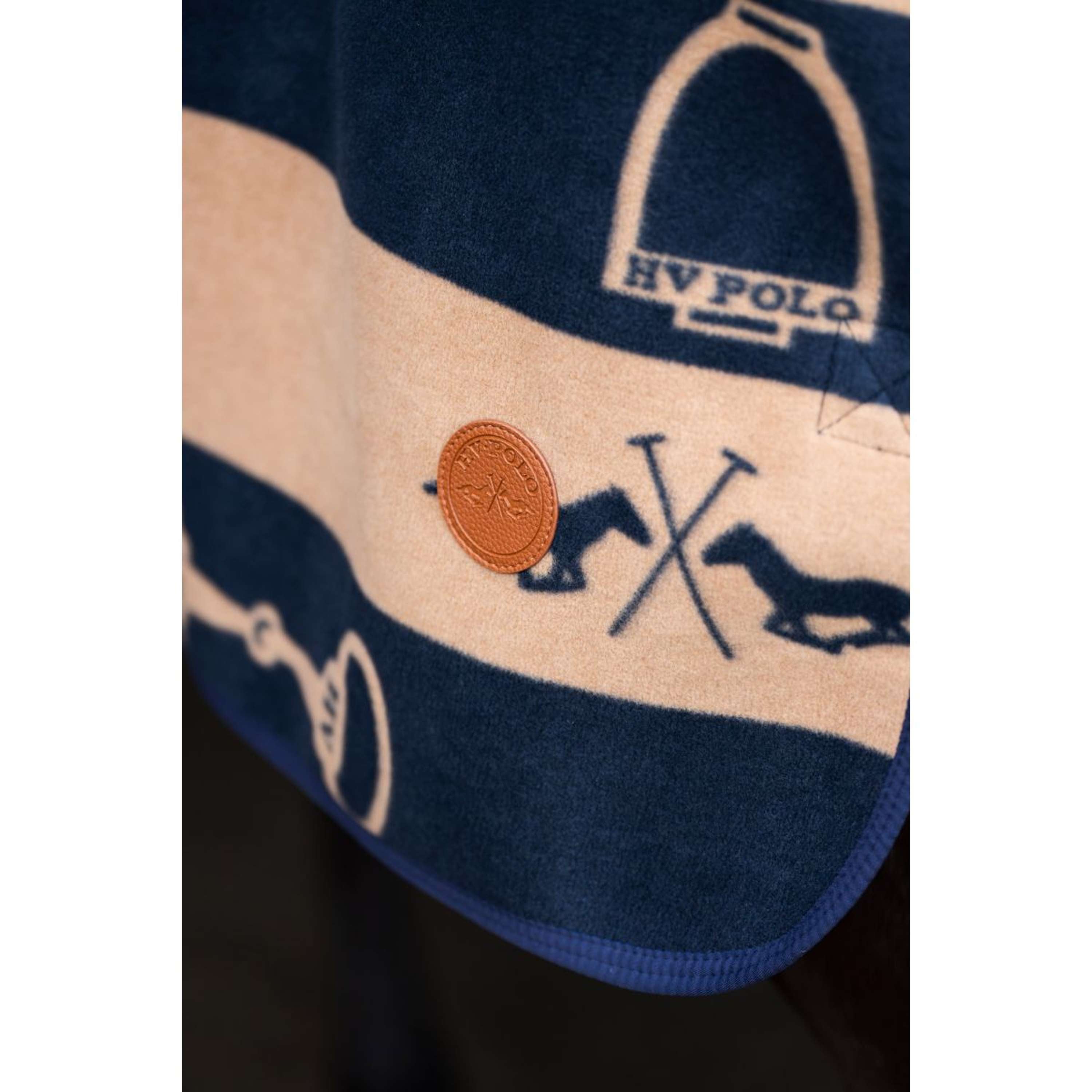 HV Polo Fleece Rug HVPGwenny Navy/Camel