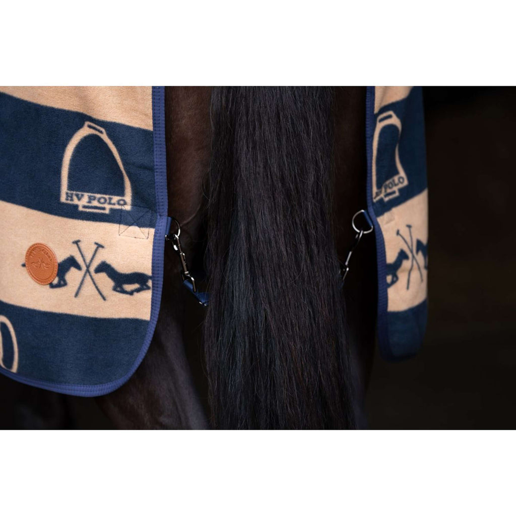 HV Polo Fleece Rug HVPGwenny Navy/Camel