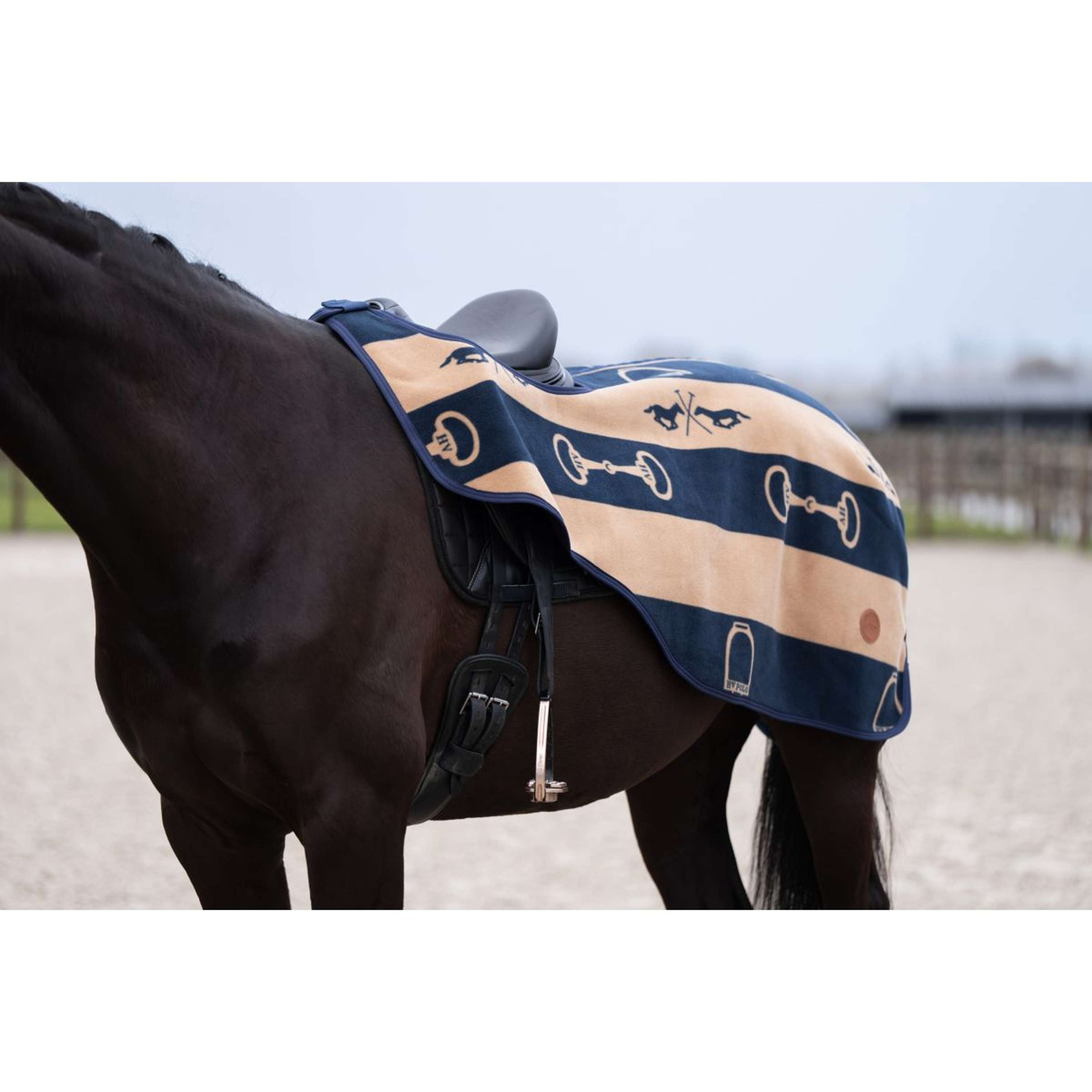 HV Polo Exercise Rug HVPGwenny Navy/Camel
