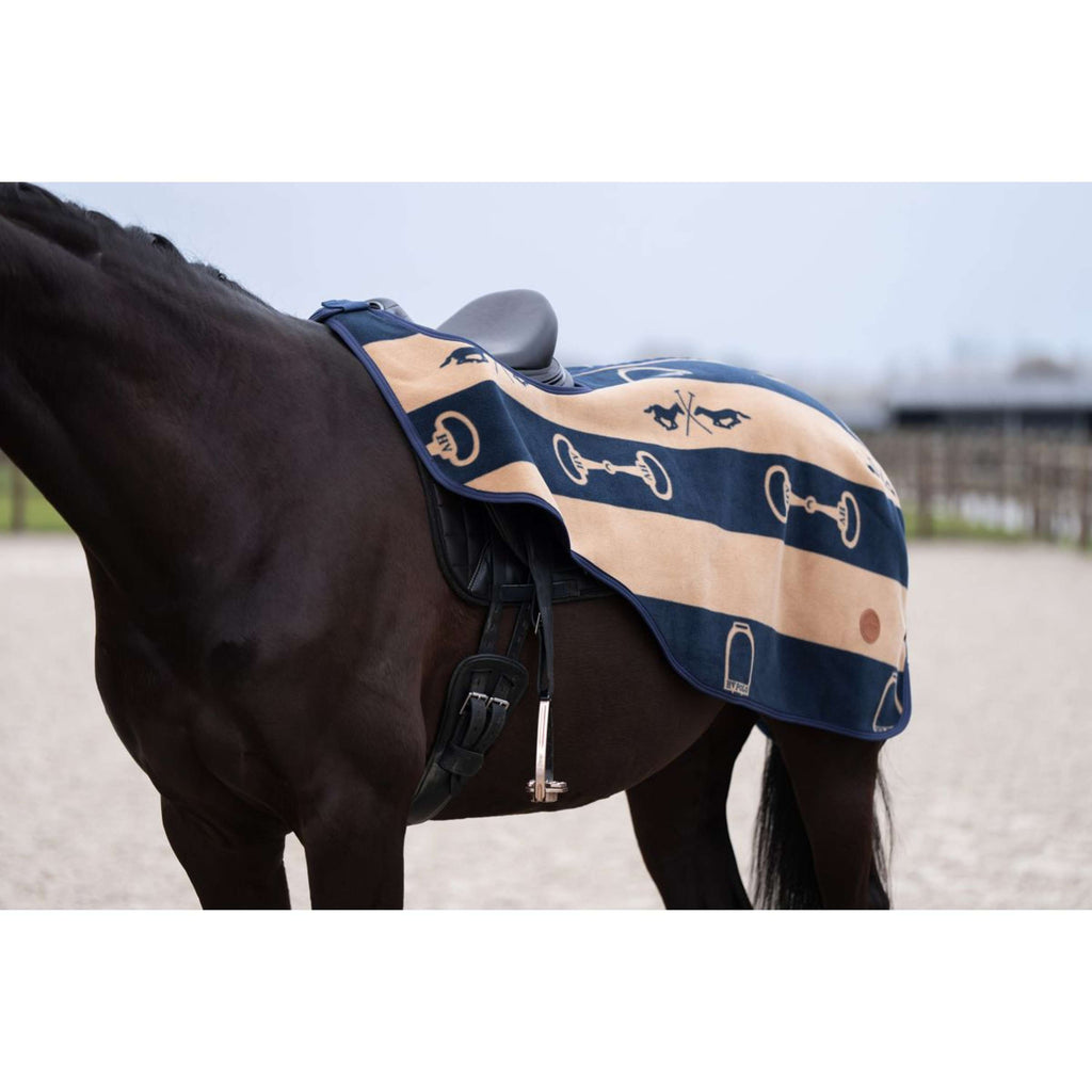 HV Polo Exercise Rug HVPGwenny Navy/Camel