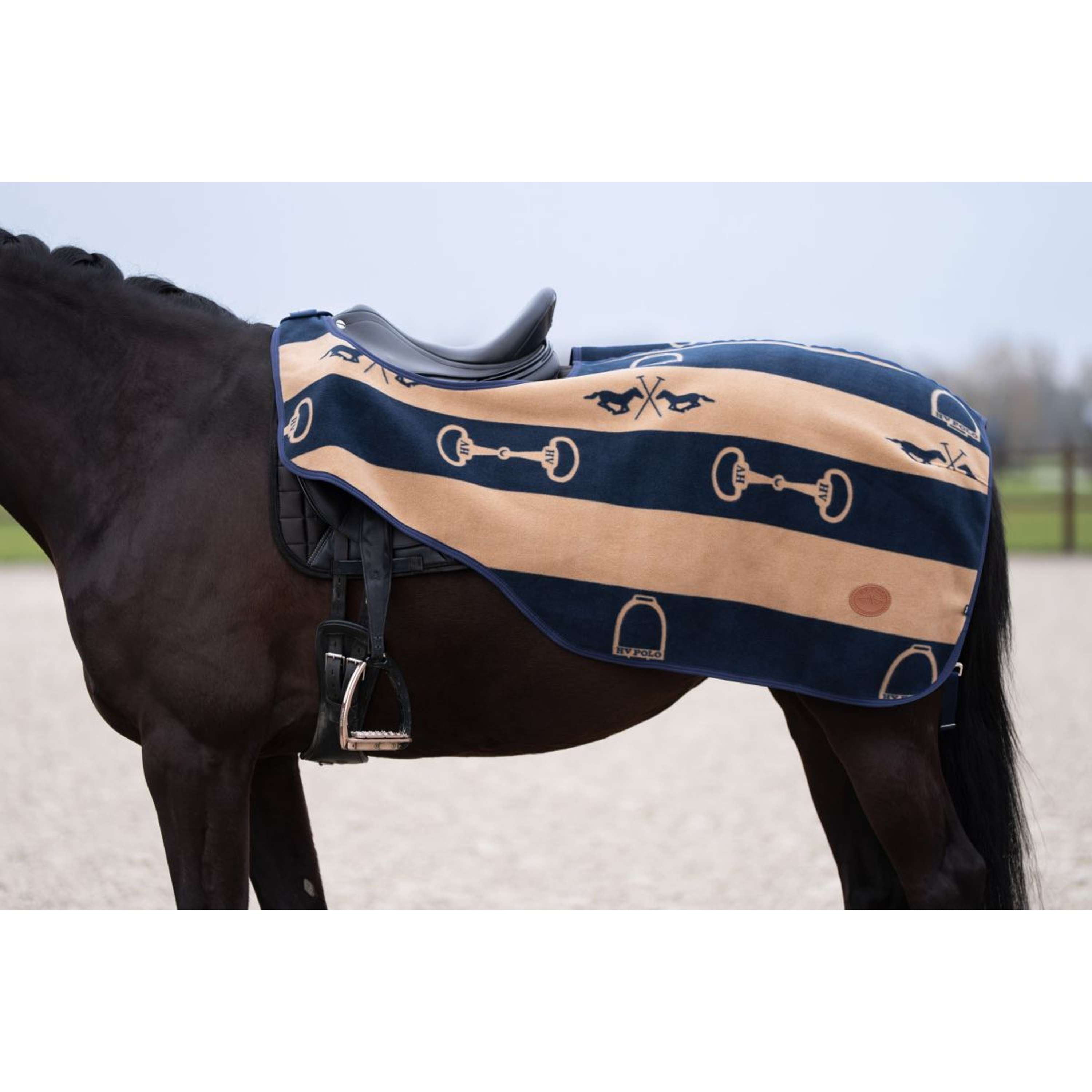 HV Polo Exercise Rug HVPGwenny Navy/Camel
