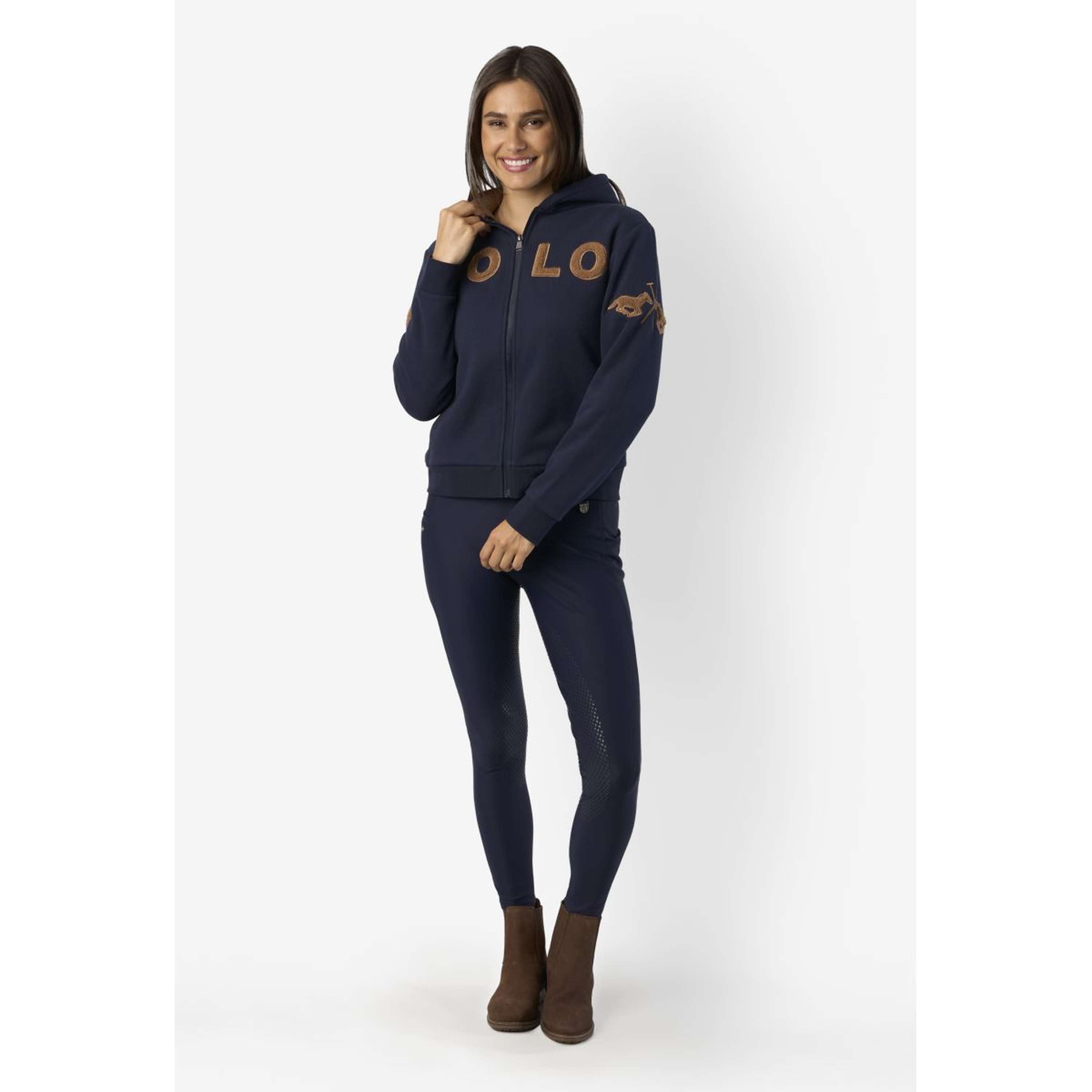 HV Polo Zip-Hoodie HVPReina Navy