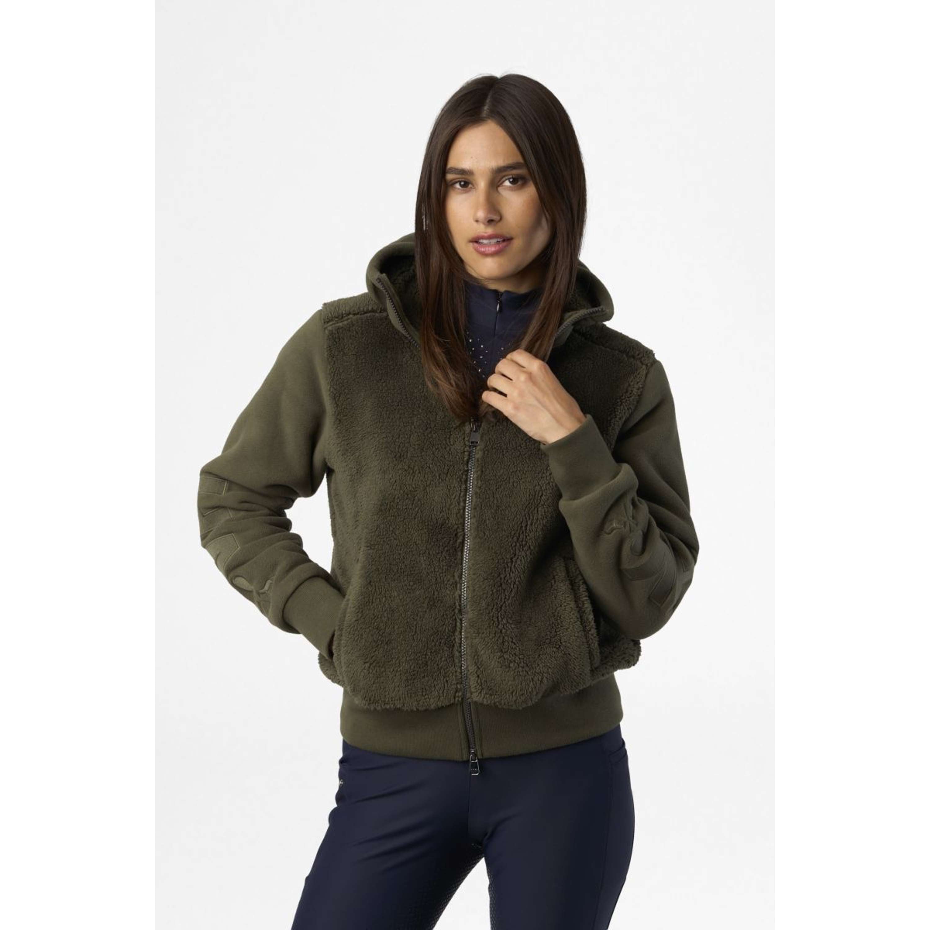 HV Polo Zip-Hoodie HVPRoyce Forest Green