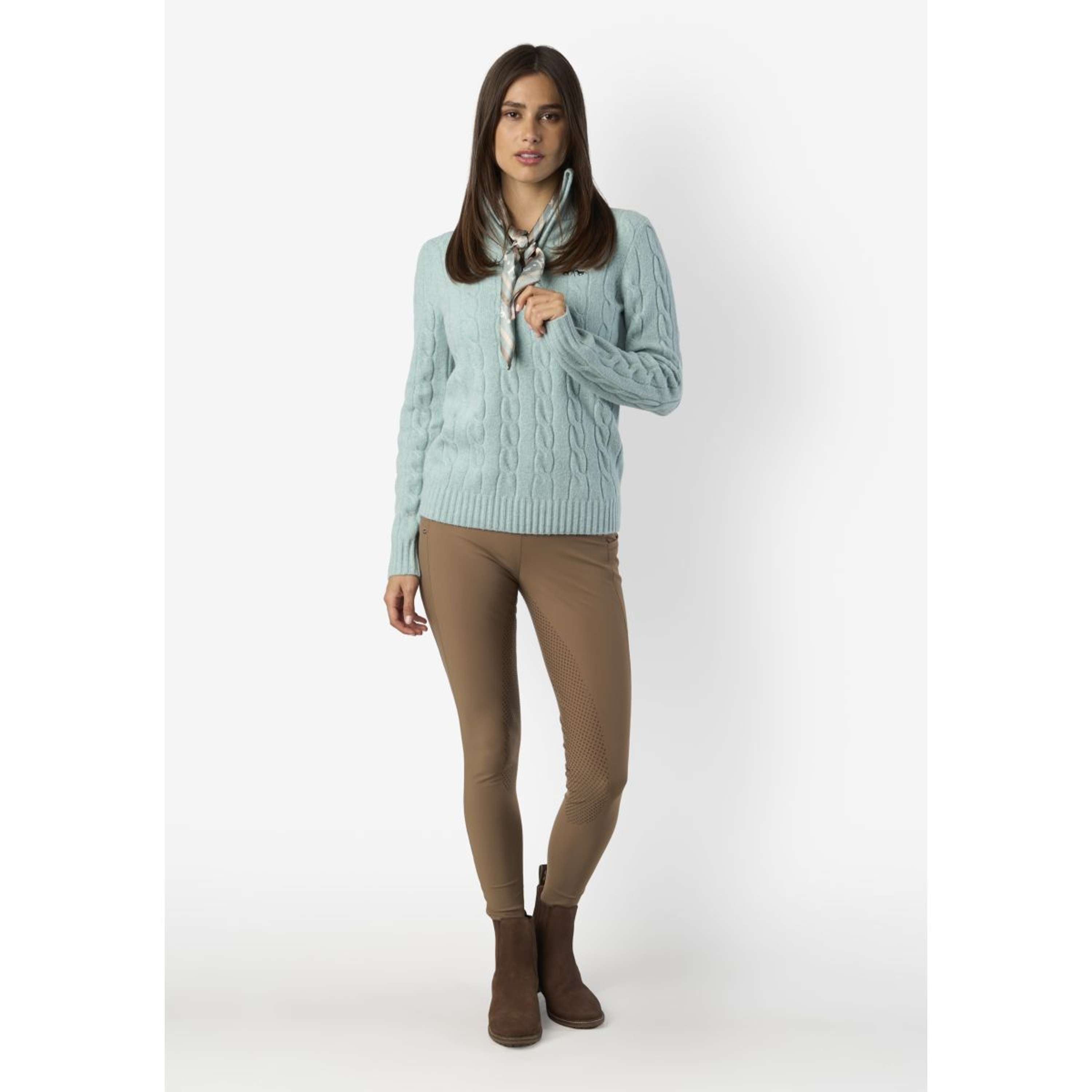 HV Polo Sweater HVPDunya Mineral Blue