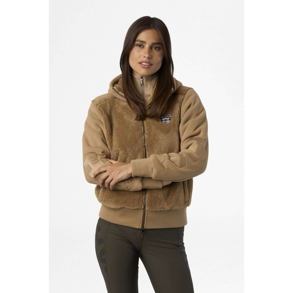 HV Polo Zip-Hoodie HVPRoyce Camel