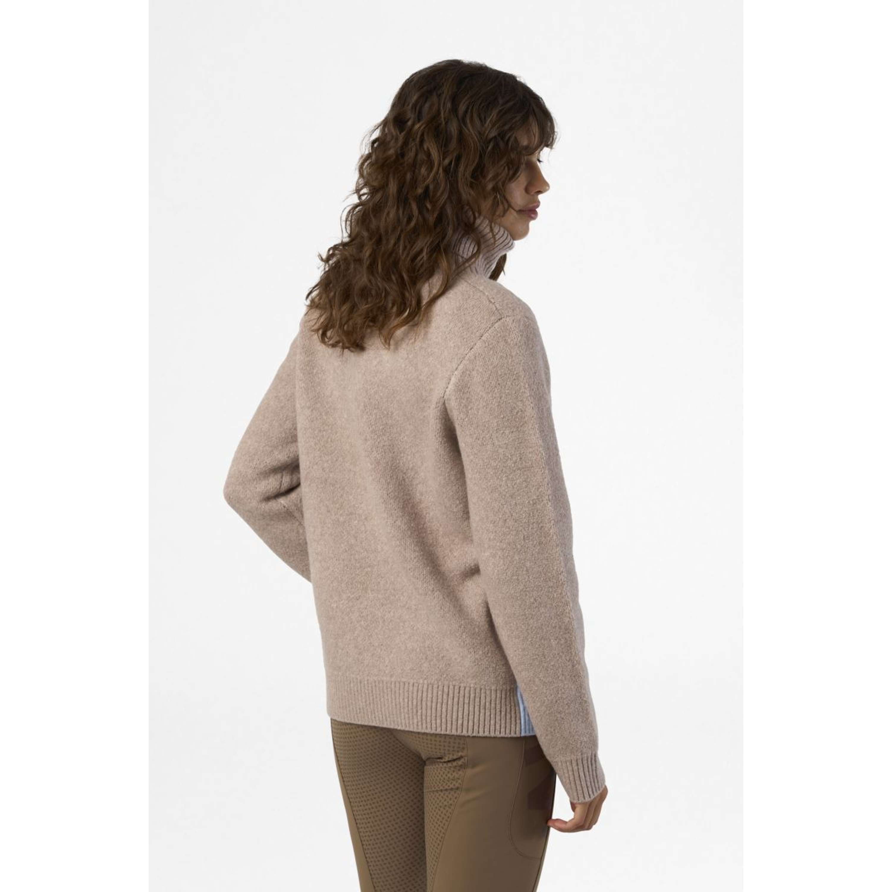 HV Polo Turtleneck Sweater HVPHarper Natural