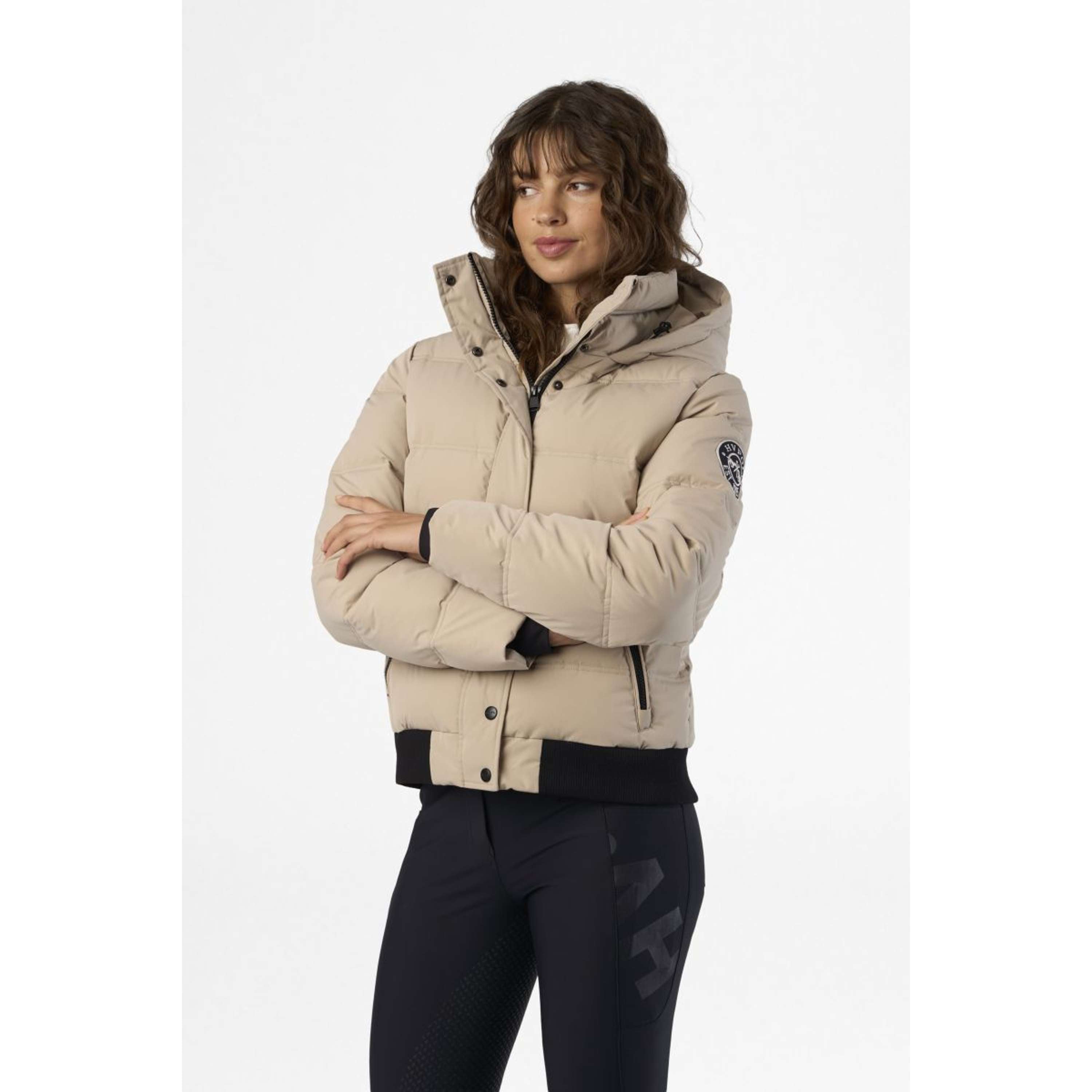 HV Polo Jacket HVPRochella Chalk