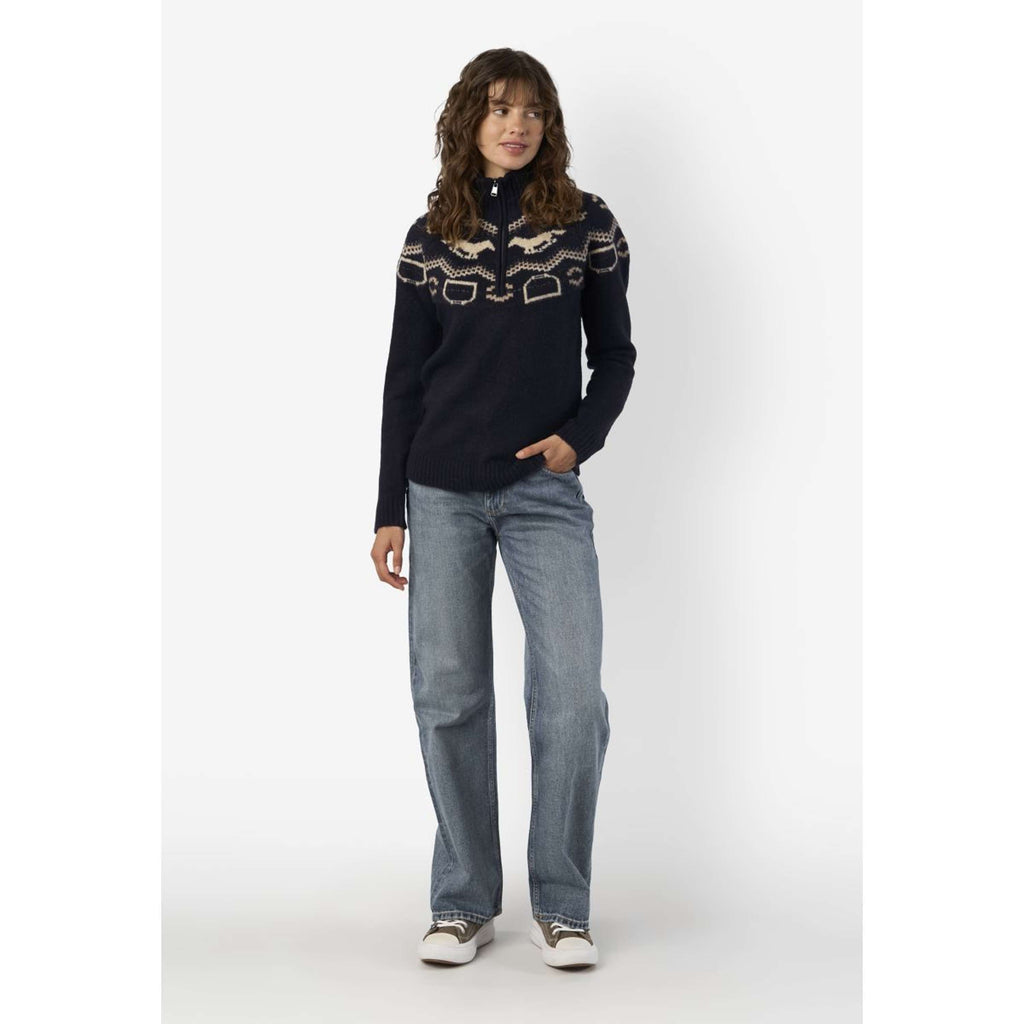 HV Polo Turtleneck Sweater HVPJosie Navy