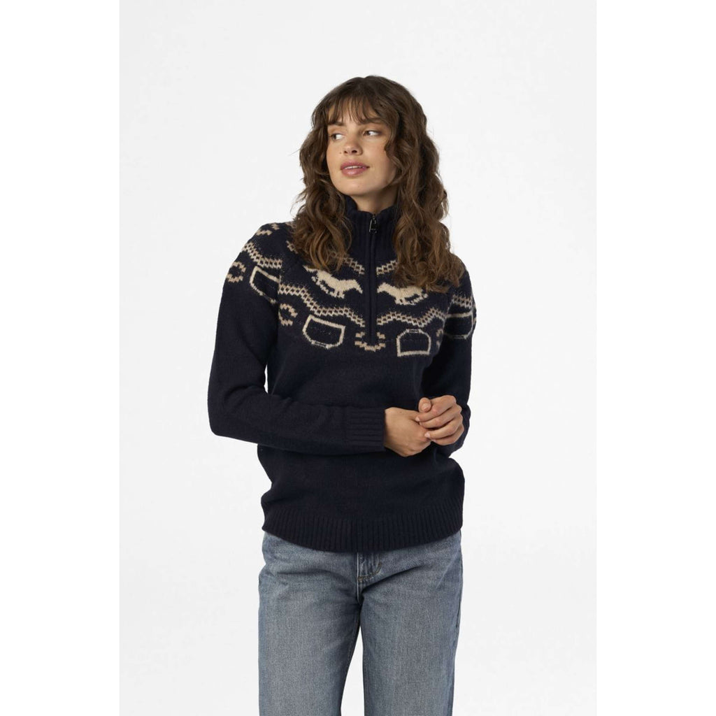 HV Polo Turtleneck Sweater HVPJosie Navy