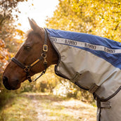 Rambo Autumn Series Turnout Navy/Grey Dots