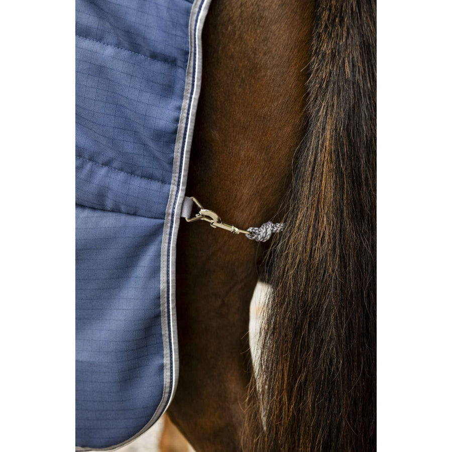 Rambo Stable Rug 100g Navy/Thunderstorm Grey/Silver