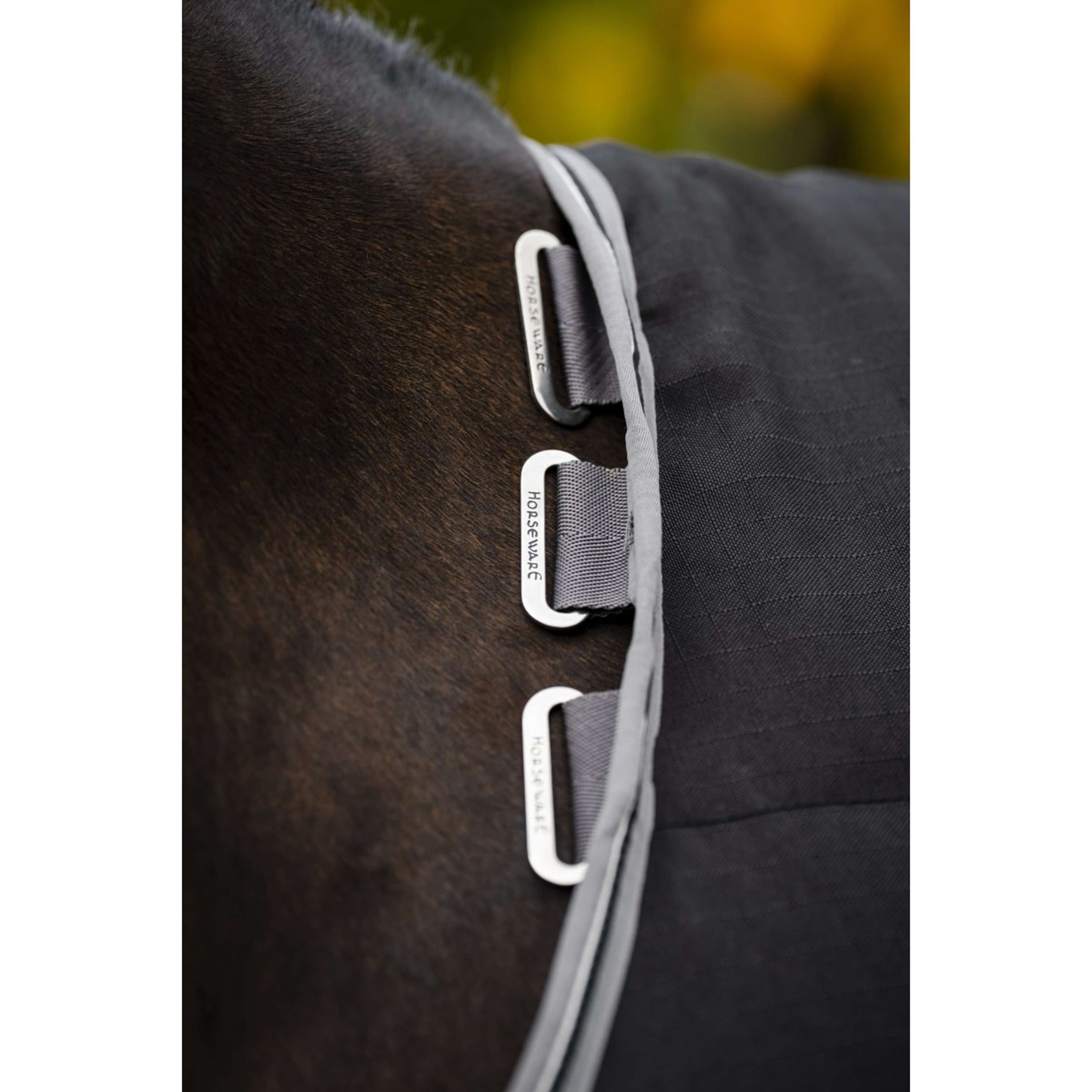Rambo Stable Rug 200g Black/Thunderstorm Grey/Silver