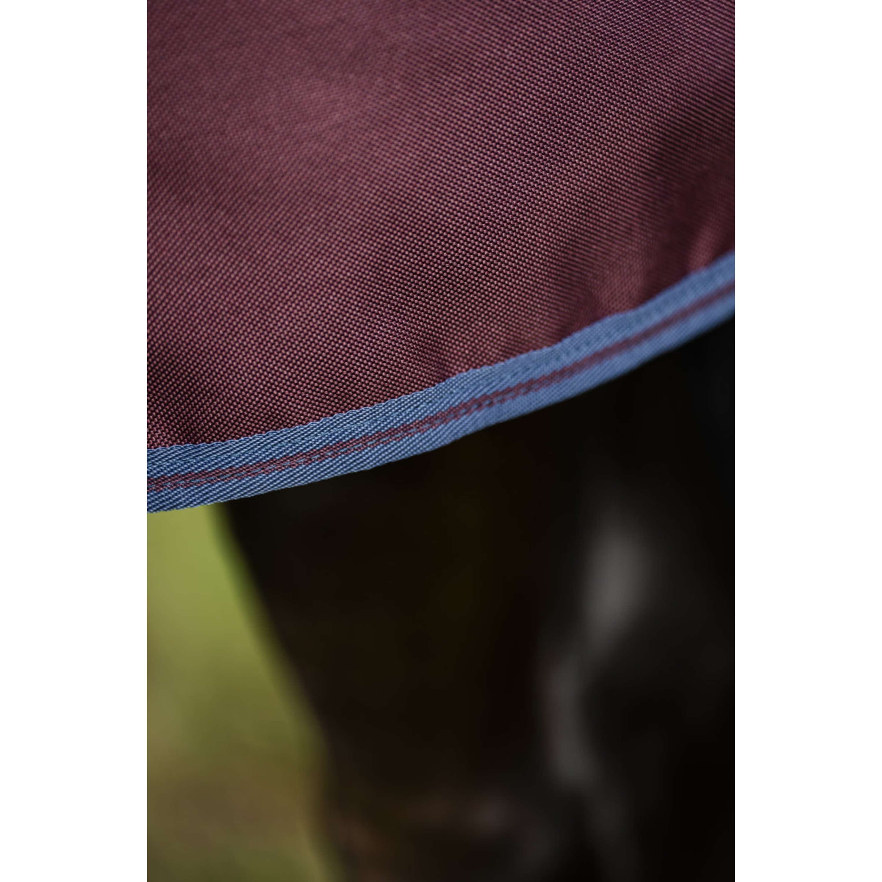 Amigo Turnout 1200D 0g Burgundy/Navy/Titanium Grey