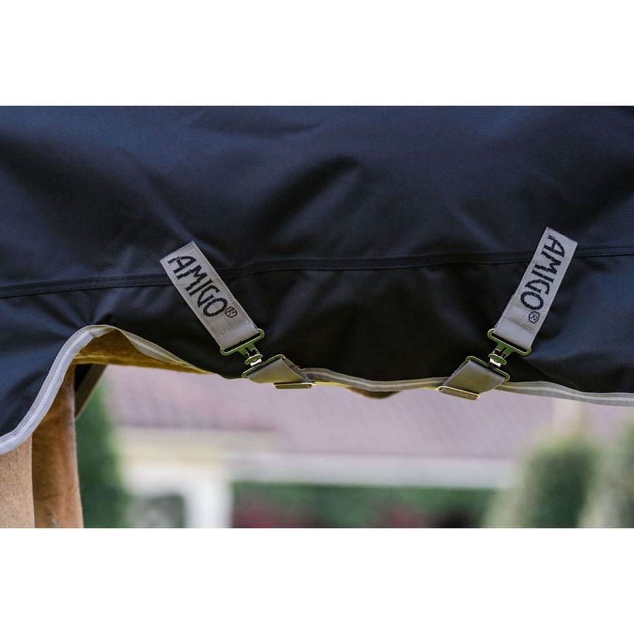 Amigo Turnout 1200D Pony 50g Black/Titanium Grey/Silver