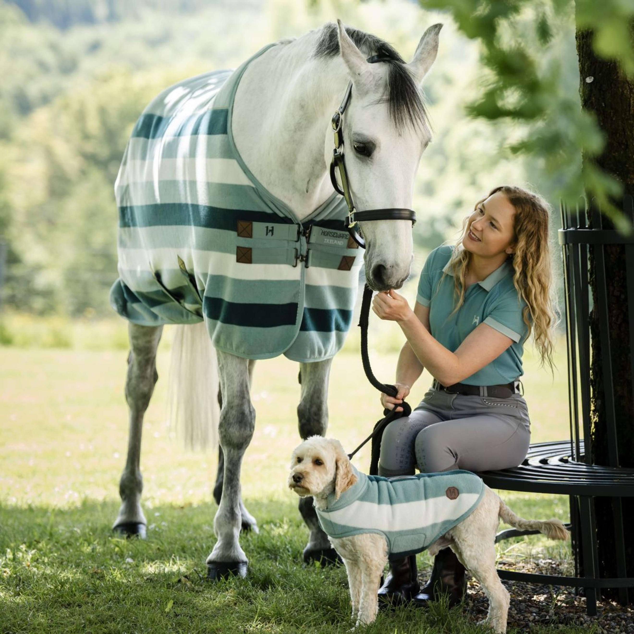 Horseware Fleece Cooler Newmarket Witney Dynasty Horseware Fleece Cooler Newmarket Witney Dynasty