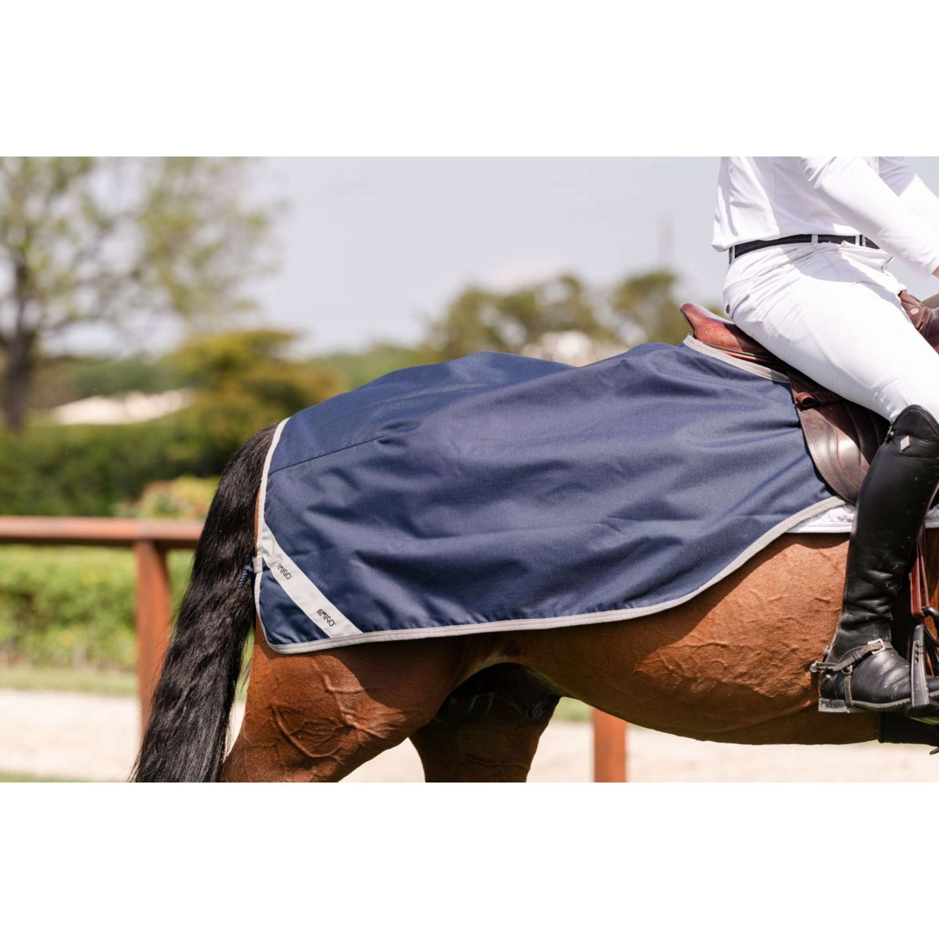 Amigo Exercise Rug Ripstop Navy/Titanium Grey