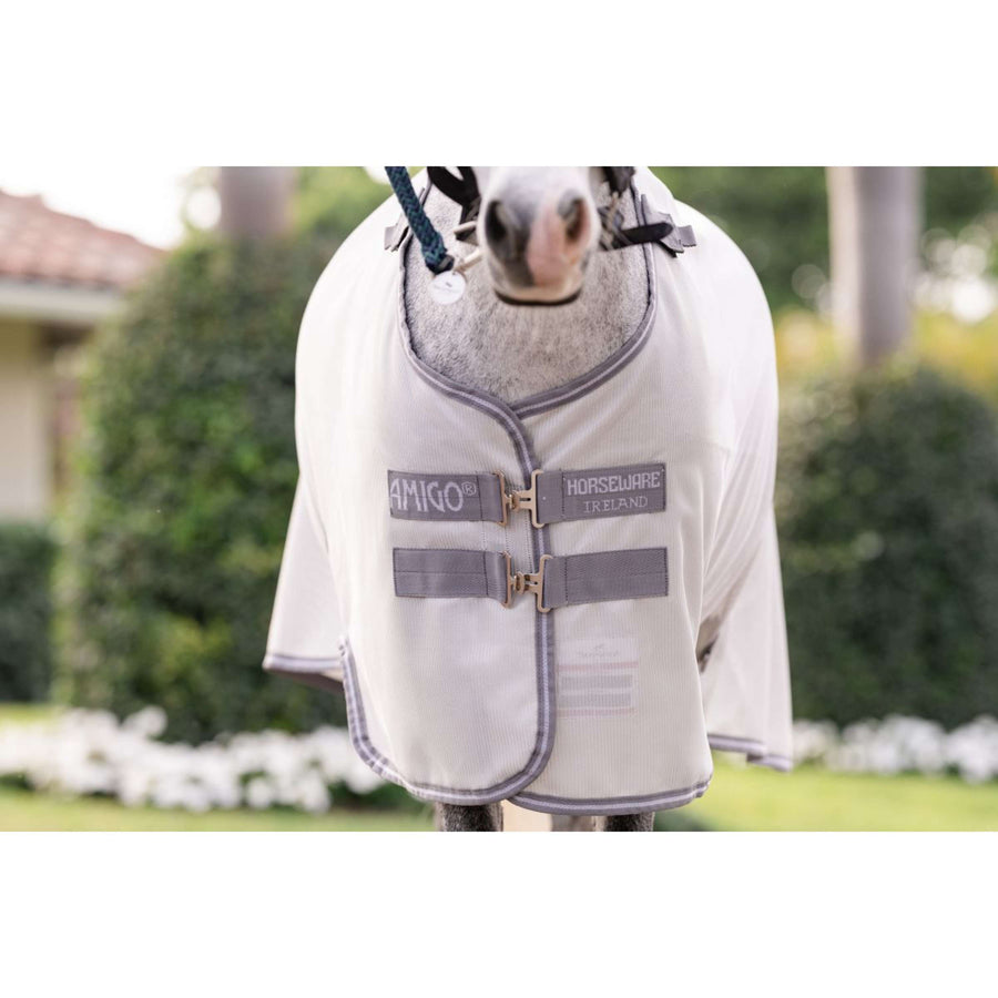 Amigo Bug Rug Plus Pony Silver/Titanium Grey/Silver
