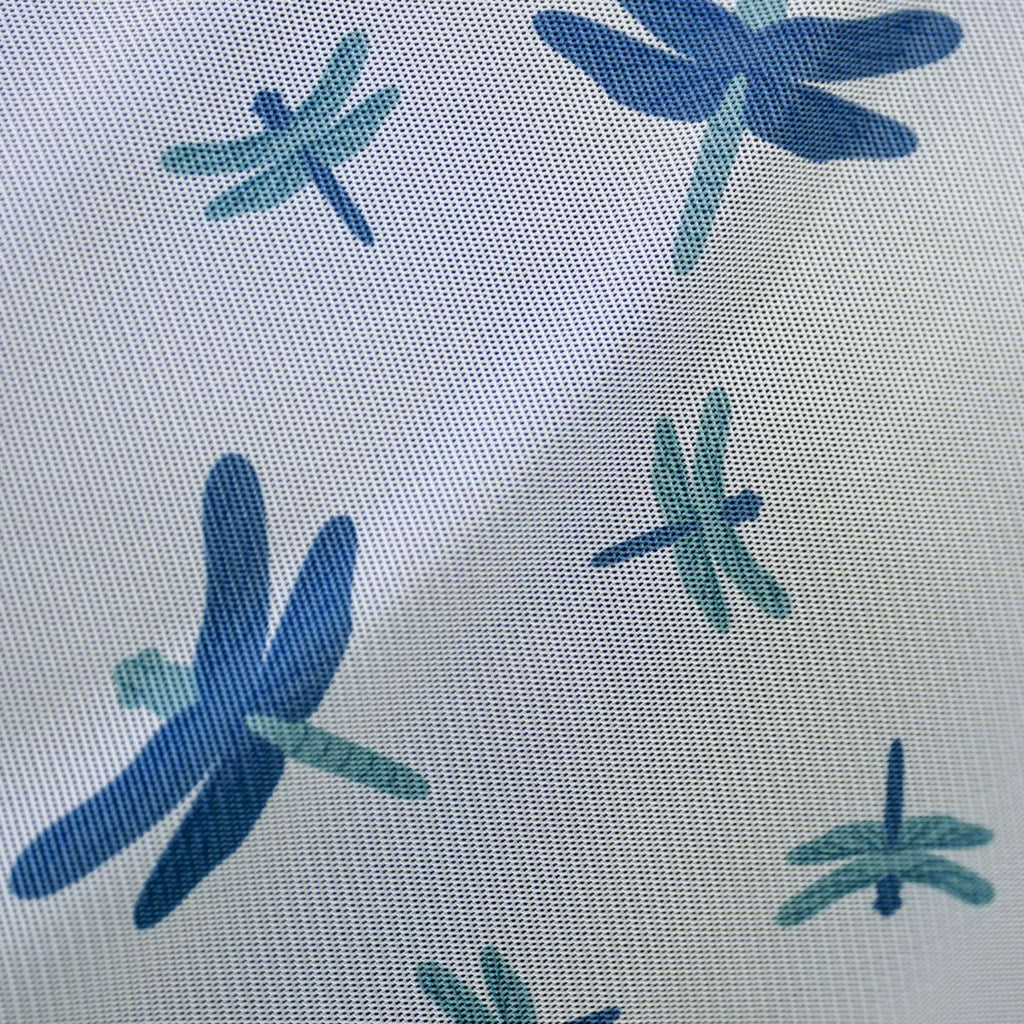 Amigo Bug Rug Dragonfly Print/Silver/Blue/Sage