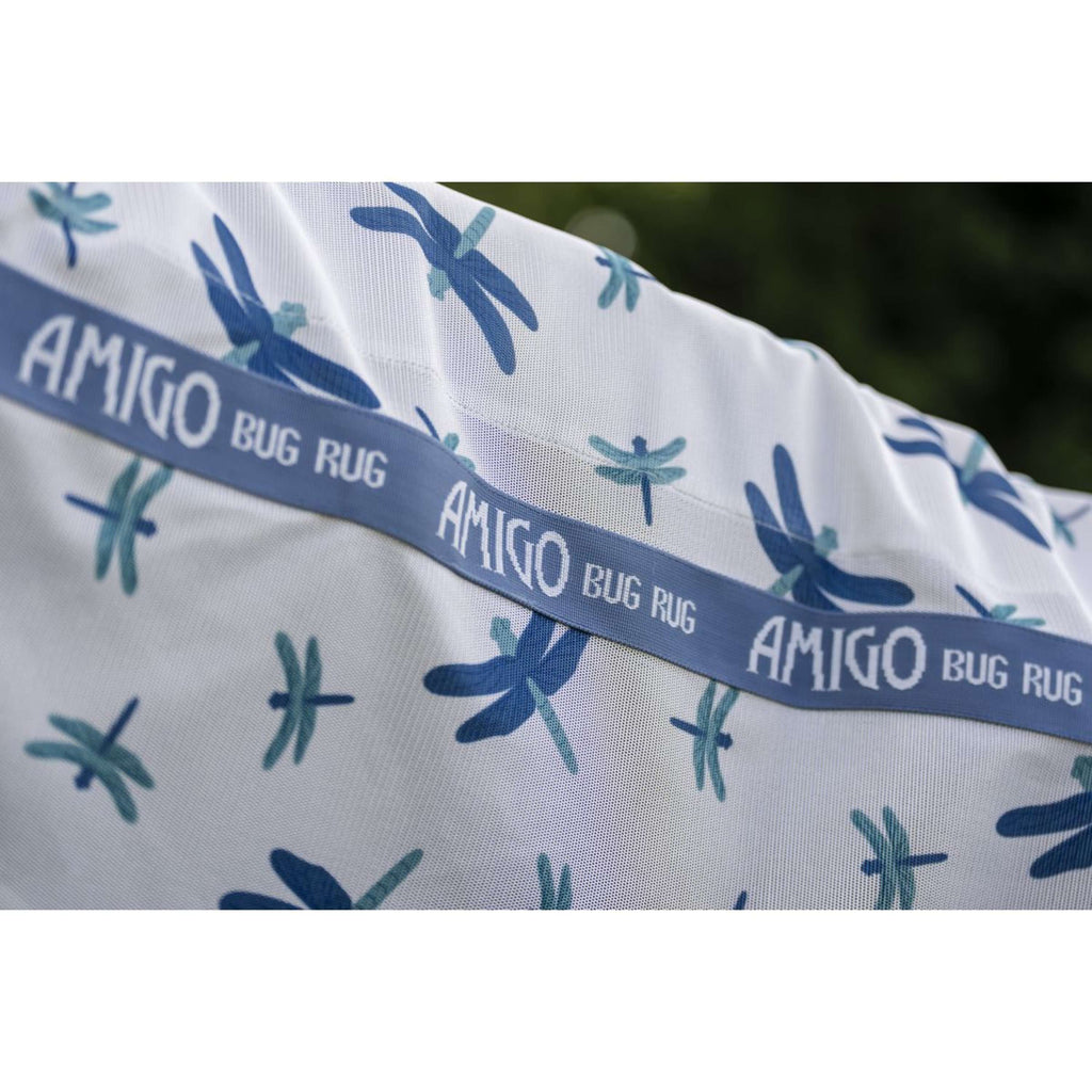 Amigo Bug Rug Plus Dragonfly Print/Silver/Blue/Sage