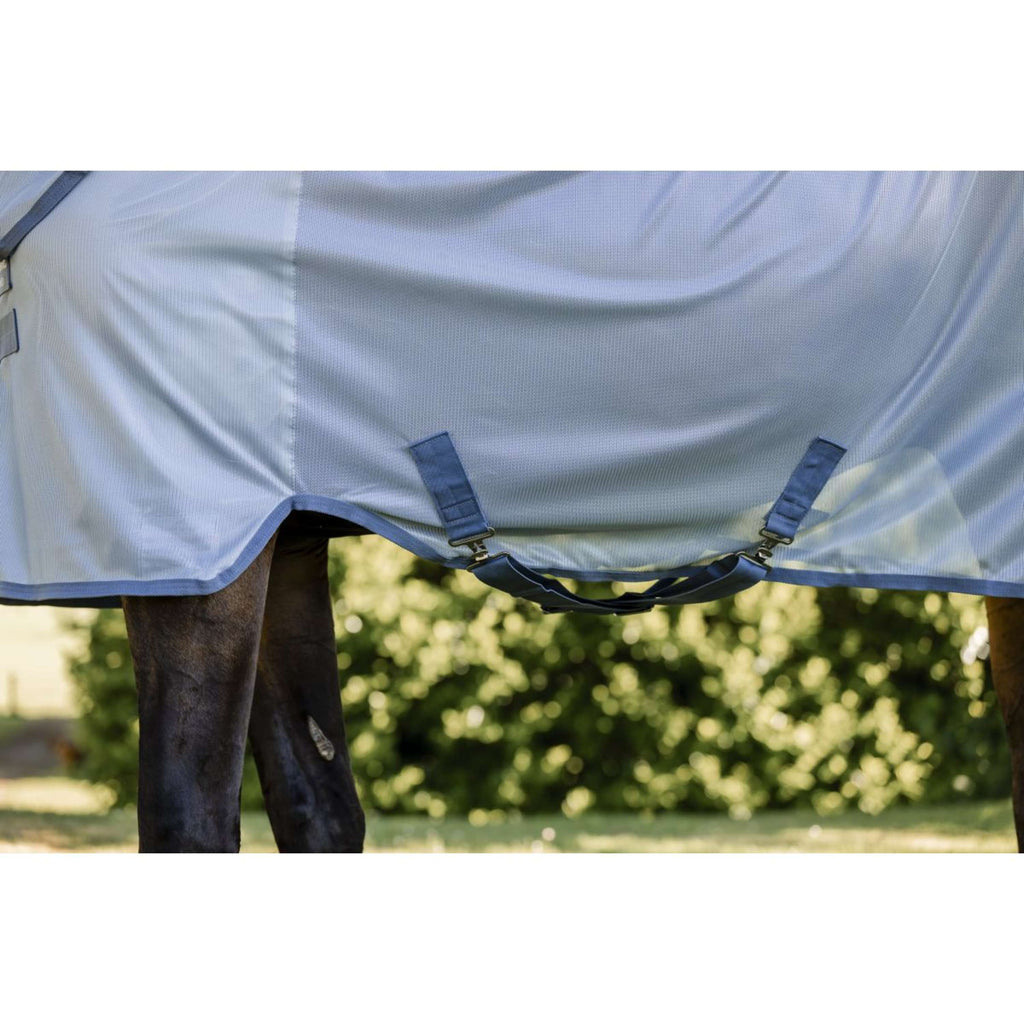 Amigo Fly Rug Integrated Heather Blue/Blue/Silver