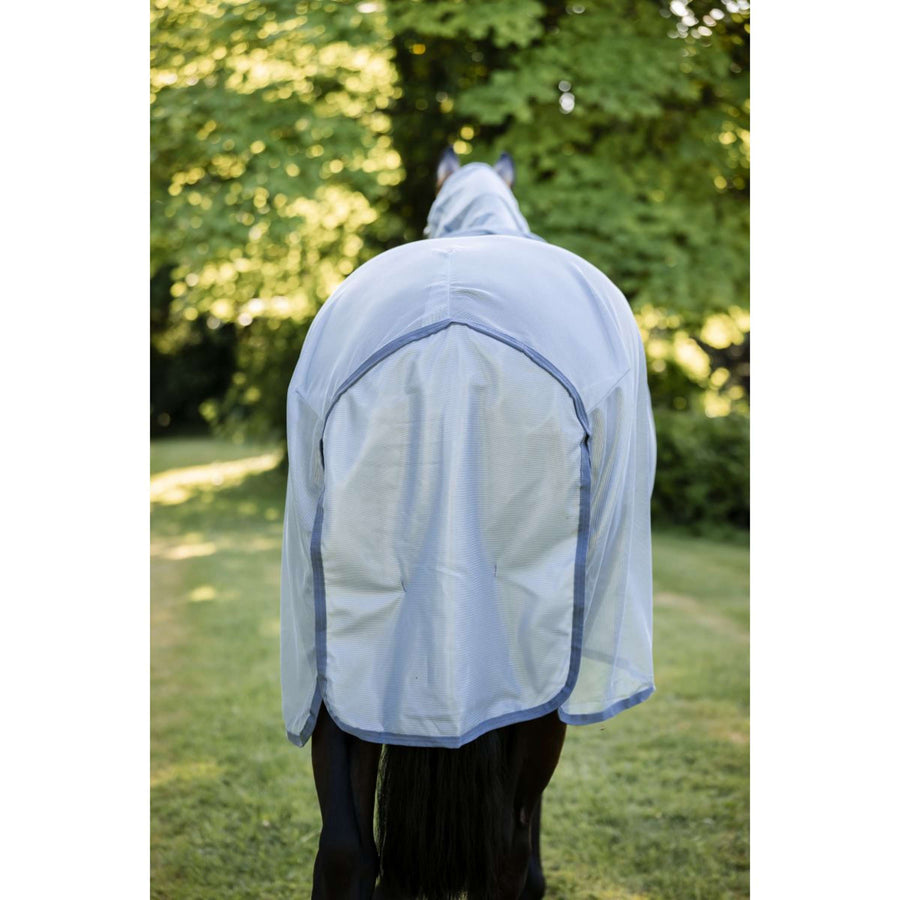 Amigo Fly Rug Integrated Heather Blue/Blue/Silver