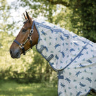 Amigo Neck Cover Bug Rug Dragonfly Print/Silver/Blue/Sage