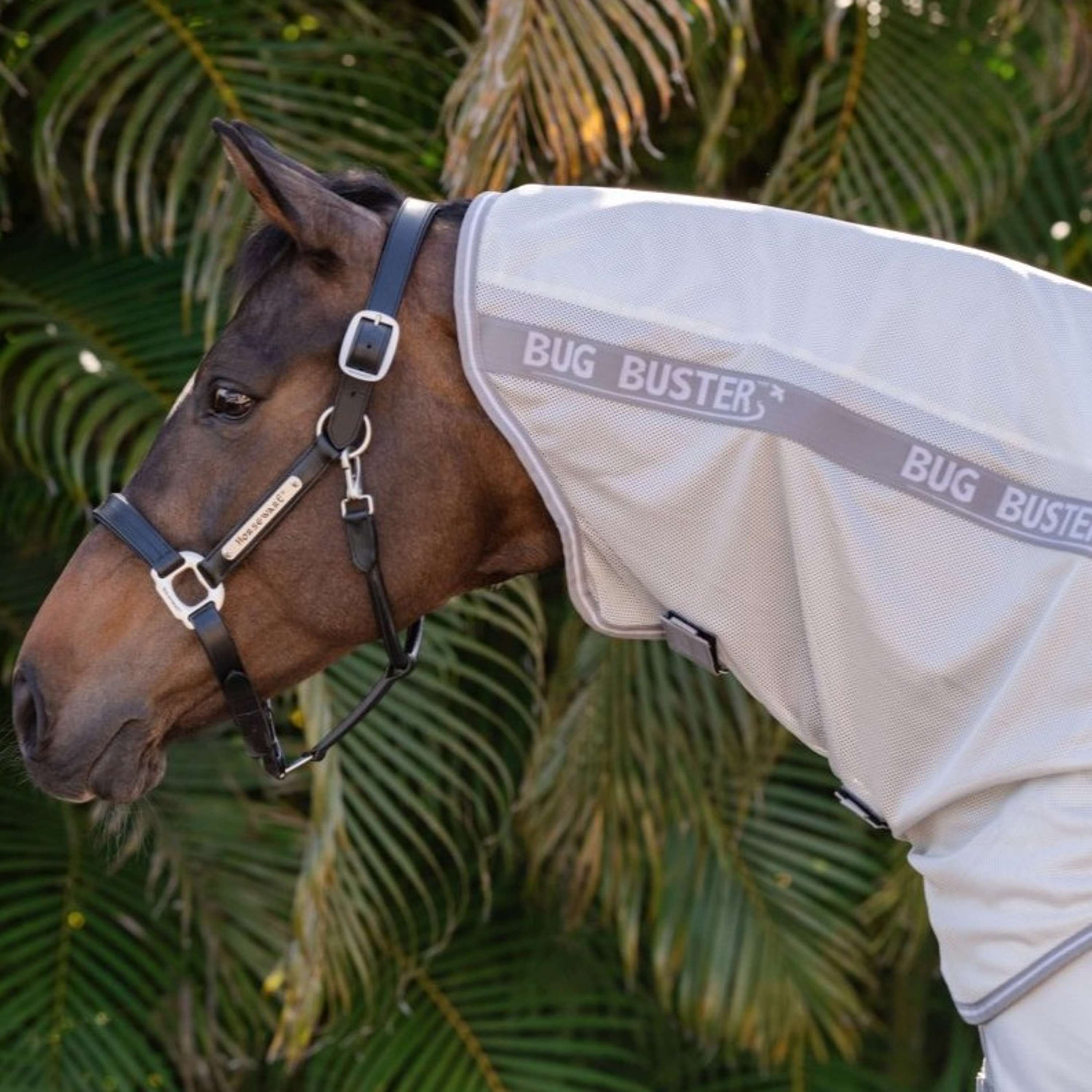 Amigo Neck Cover Bug Buster Silver/Titanium Grey/Silver