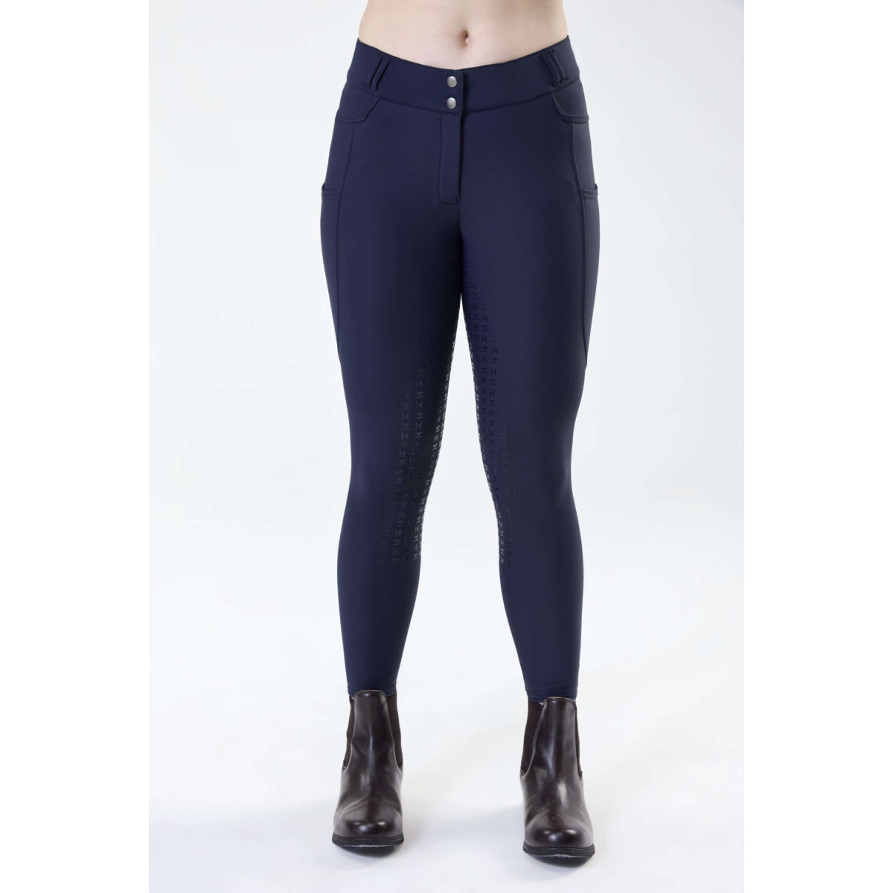 Horseware Winter Riding Leggings FlexFit Full Seat Core Navy