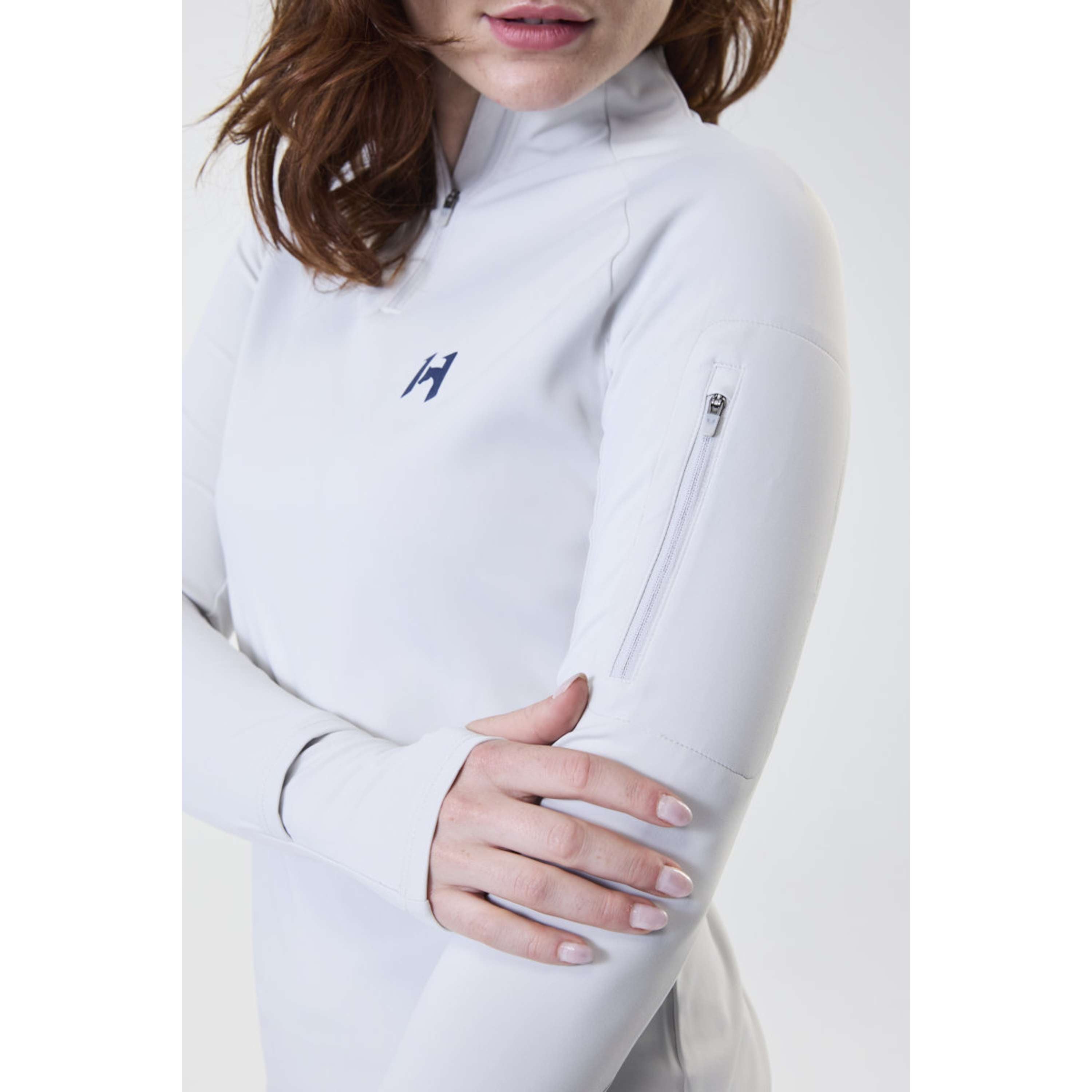 Horseware Shirt Strive Winter Zip Grey