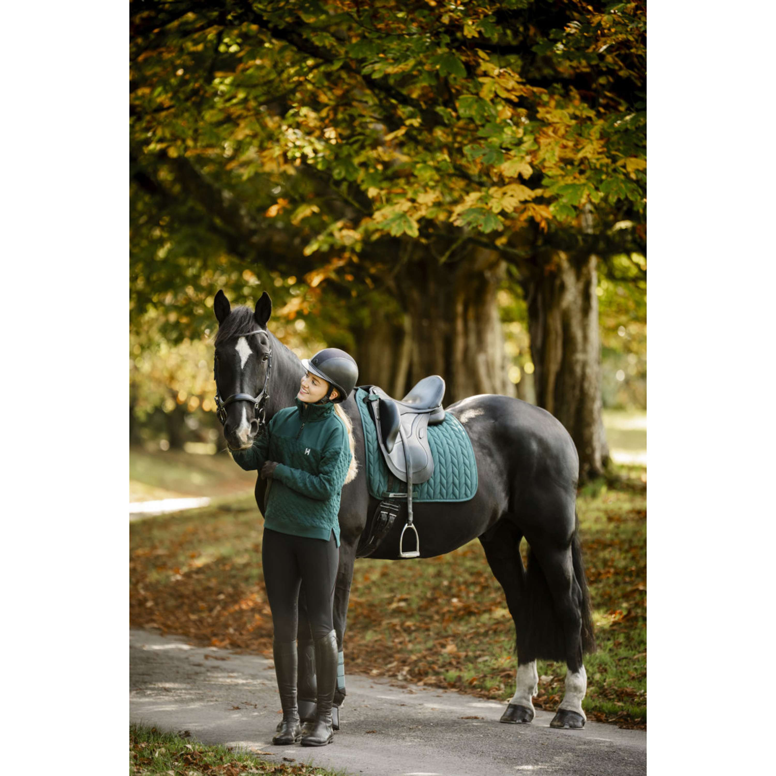 Horseware Sweatshirt Liberty Winter Dynasty Green
