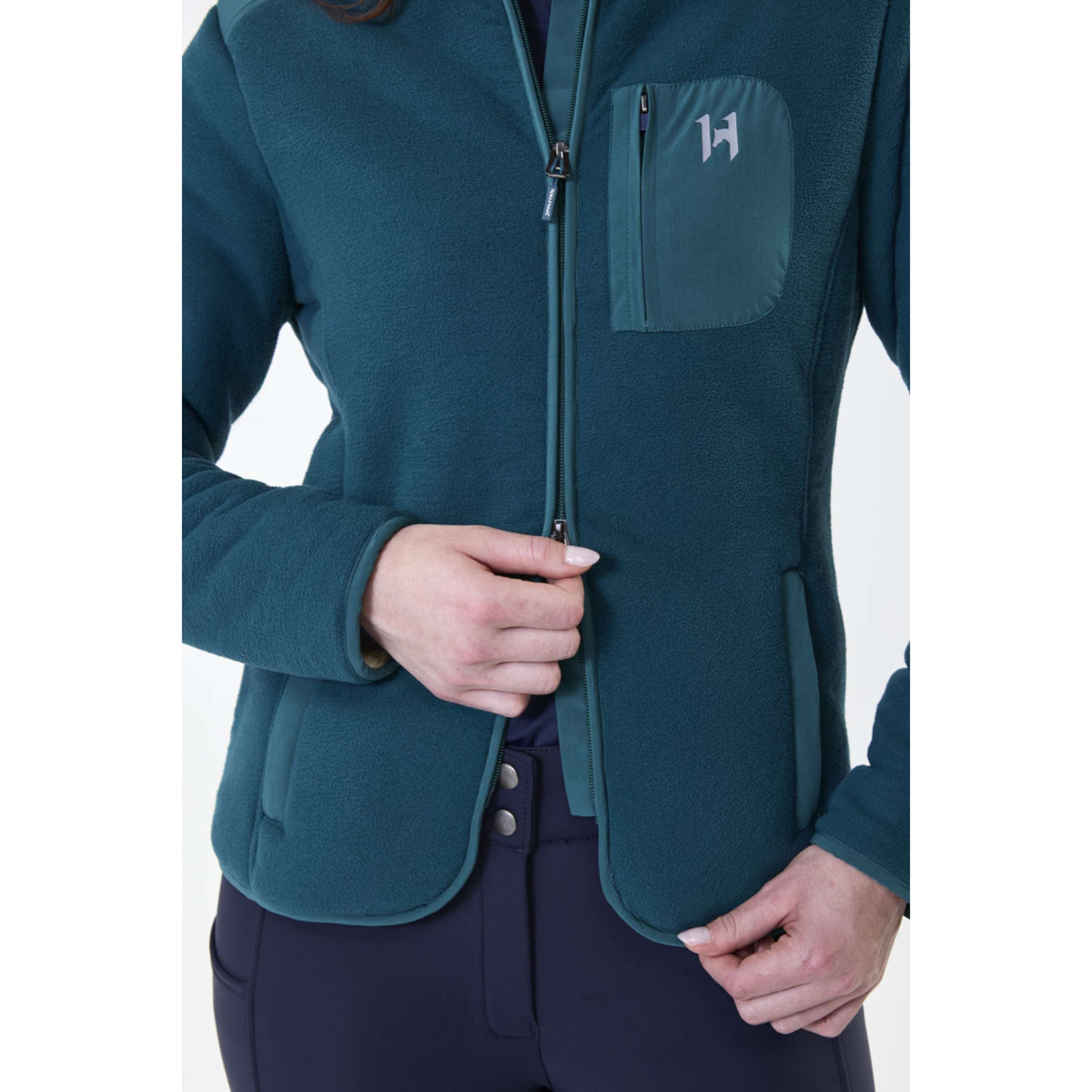 Horseware Fleece Jacket Pace Dynasty Green