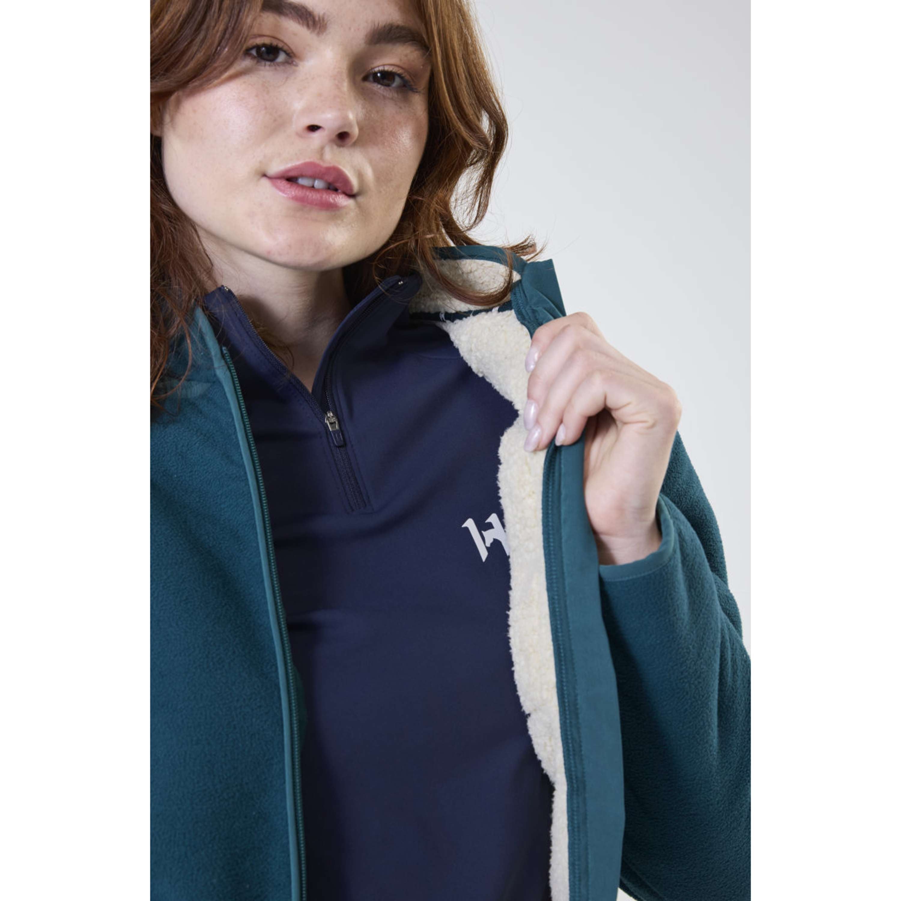 Horseware Fleece Jacket Pace Dynasty Green