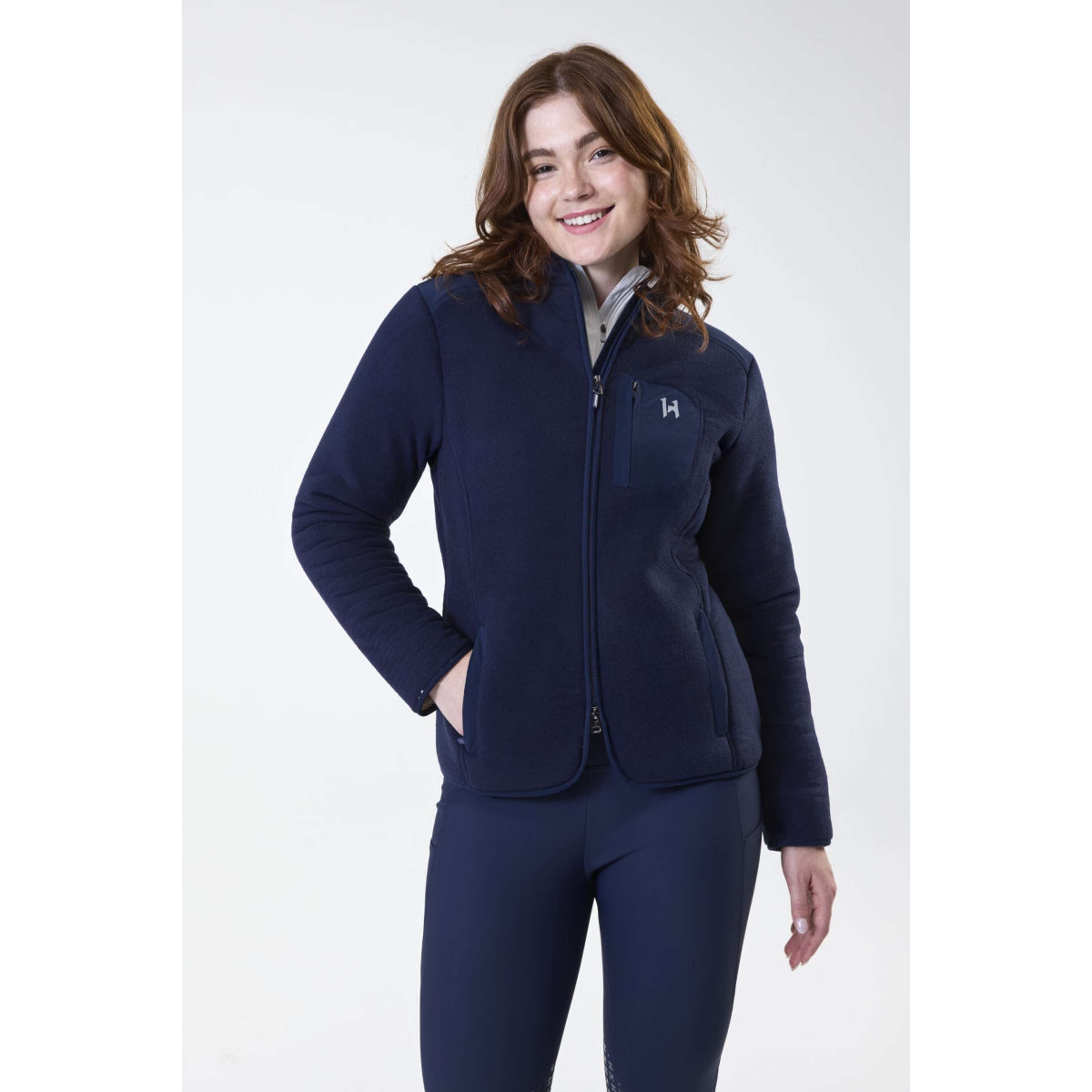 Horseware Fleece Jacket Pace Core Navy