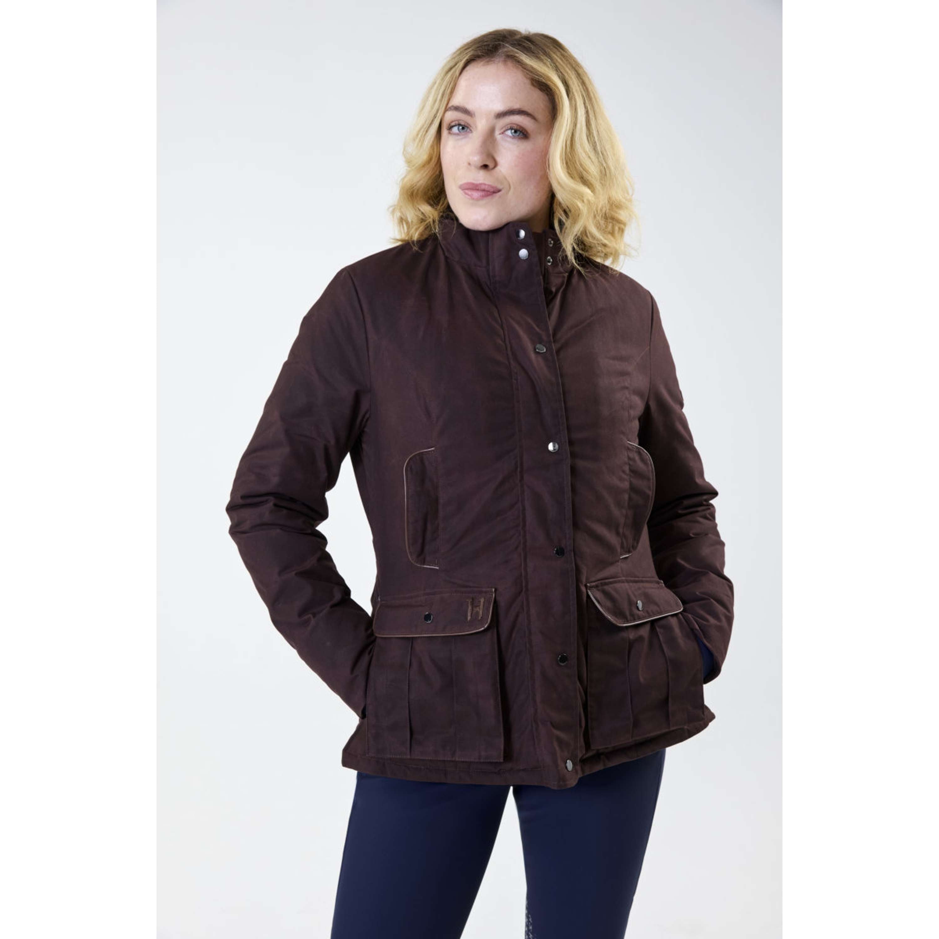 Horseware Wax Coat Newmarket Brown