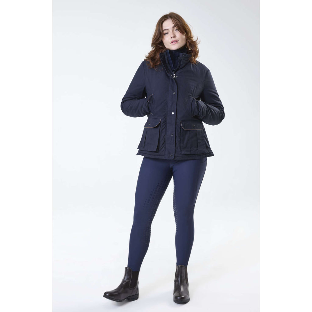 Horseware Wax Coat Newmarket Core Navy