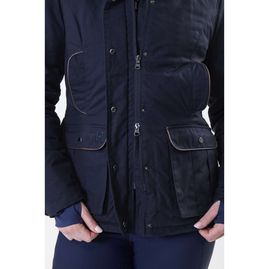 Horseware Wax Coat Newmarket Core Navy